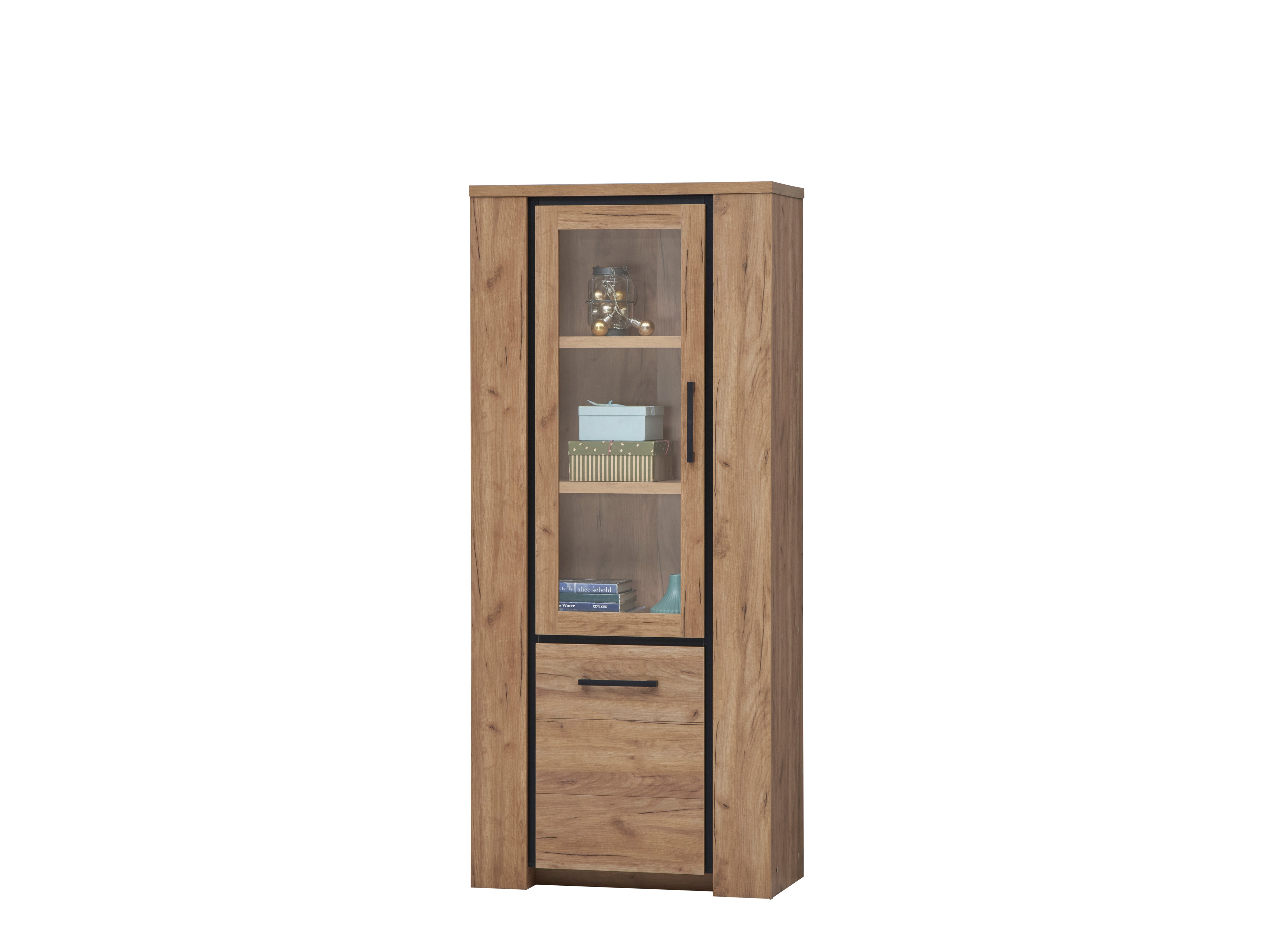TYC - Tower glas deur Ophelia - French Oak - 85x194x45cm
