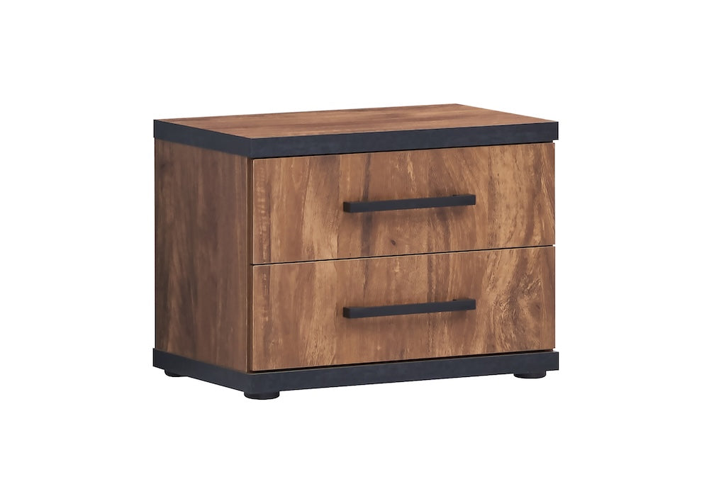 TYC - Chambre jeunesse Olympia - Ensemble 3 pièces - Chêne Gris