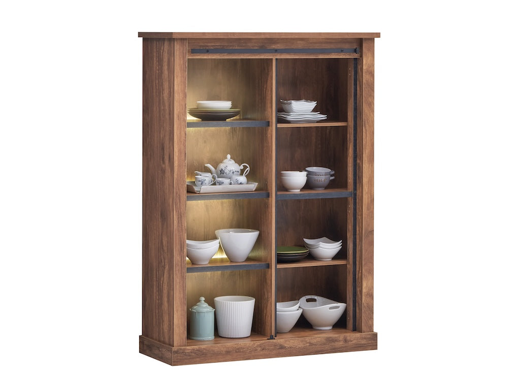 TYC - Barkast + LED355 INCL Orpheus  - Acacia - 125x175x46cm