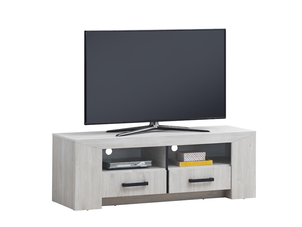 TYC - TV-Meubel Omari - White Oak - 136x47x45cm