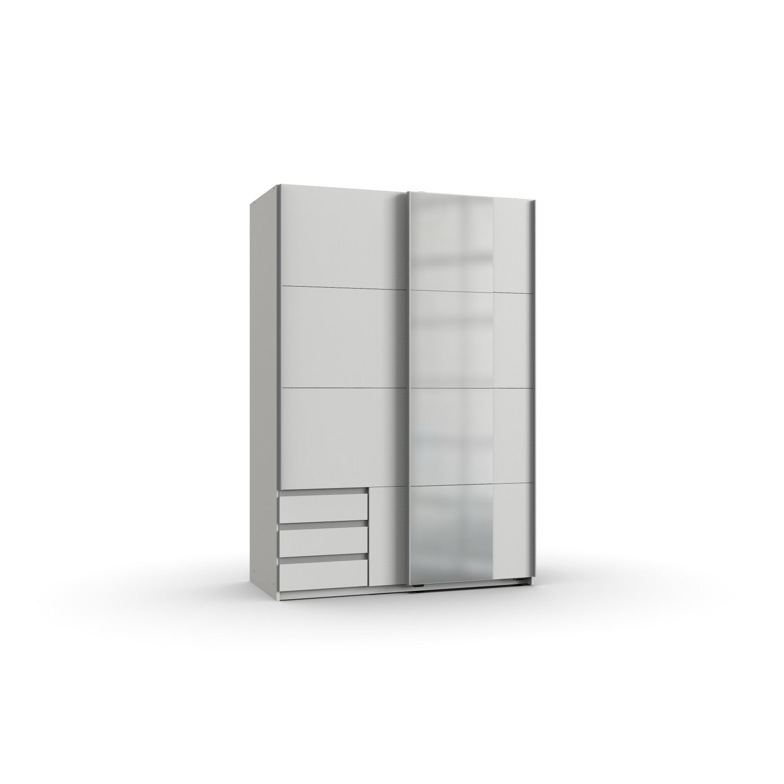 Wimex - Kleerkast Emden - X55774 - Wit - 135x198x65cm