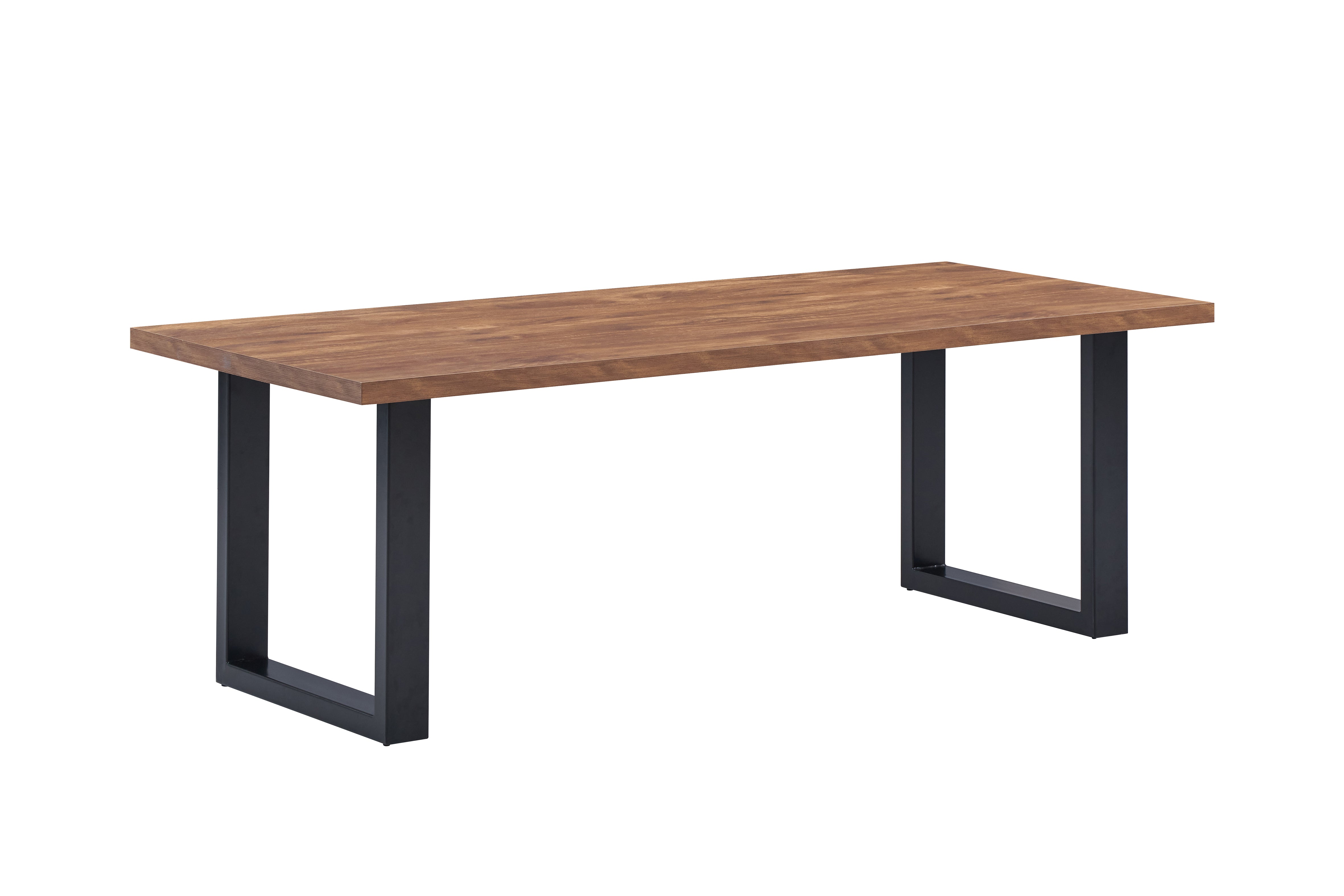 TYC - Table à manger Orpheus - Pieds en U - Acacia - 220x76x95 cm