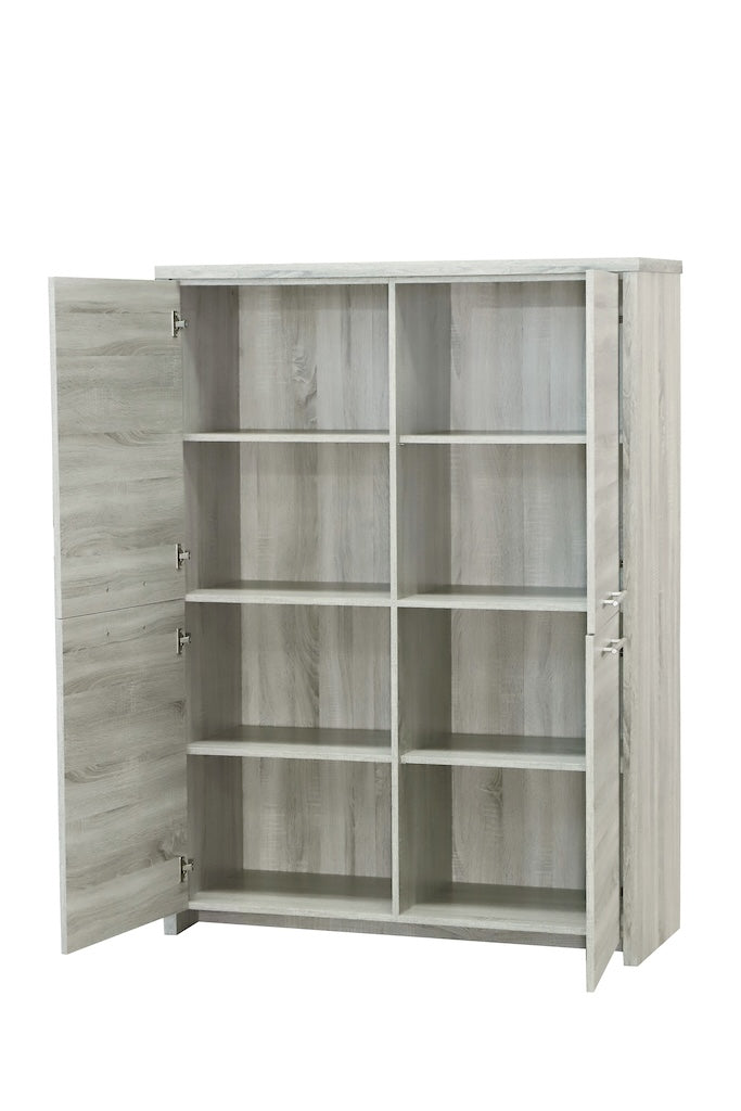 TYC - Barkast Oriol - Grey Oak - 116x160x45cm