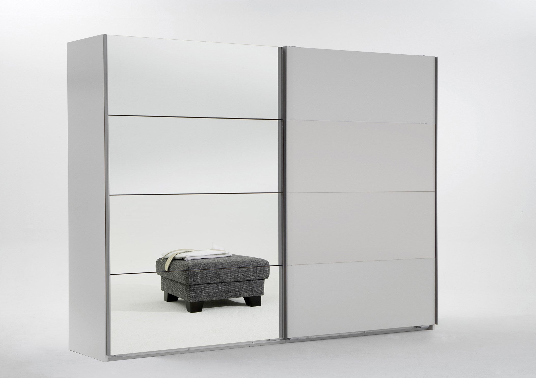 Wimex - Kleerkast Ernie - 460791 - Wit - 225x208x65cm