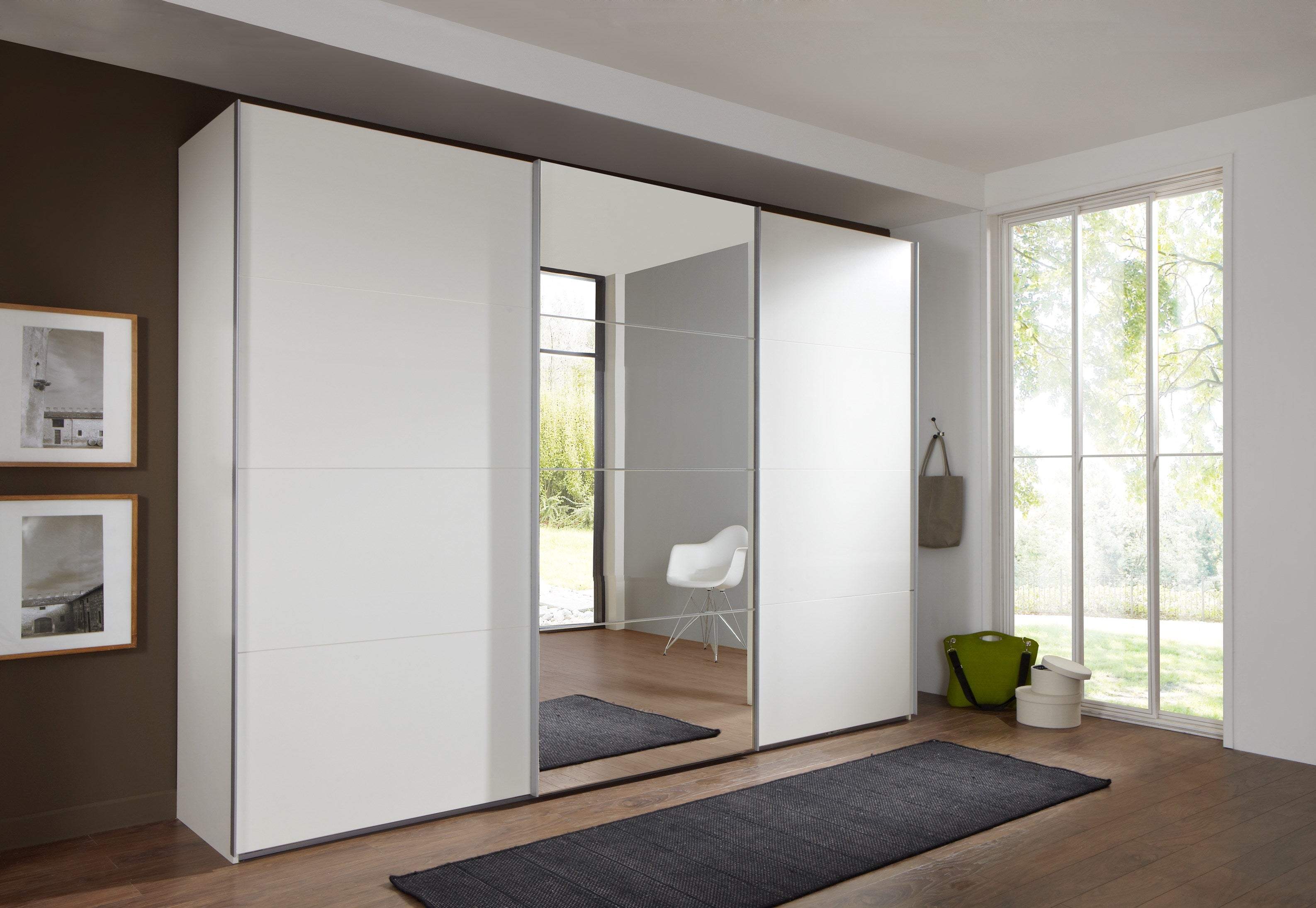 Wimex - Kleerkast Ernie - 460796 - Wit - 270x208x65cm