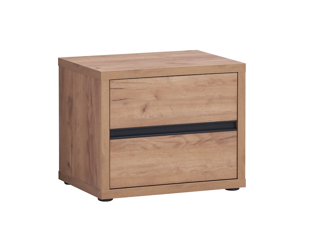 TYC - Slaapkamer Orenda - 4-delige set met kast 240cm - French oak