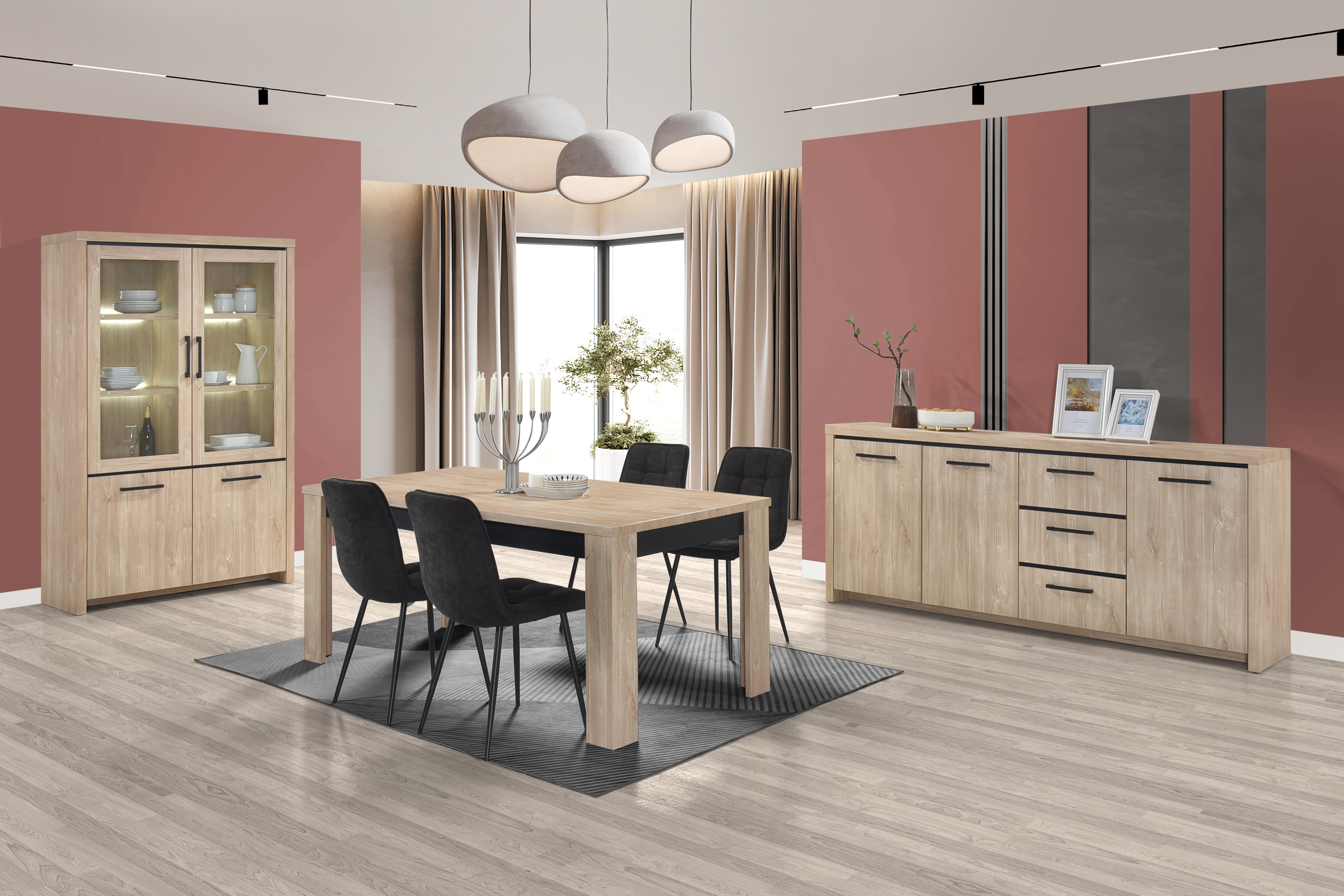 TYC – Table à manger Orelia – h75xl190xp95cm