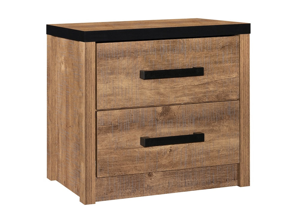 TYC - Chambre jeunesse Olympia - Ensemble 3 pièces - Chêne Gris