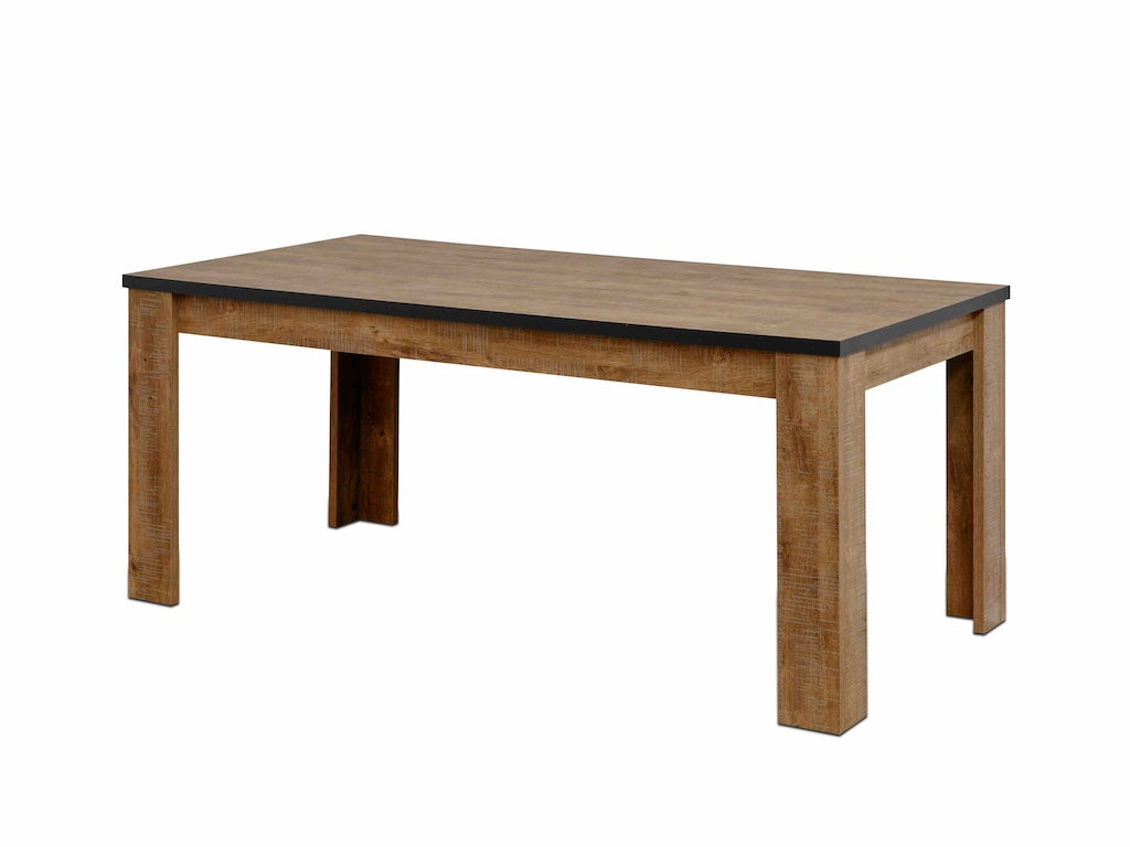 TYC - Eettafel 1m80 Odelinde - Industrial Oak - 180x75x90cm
