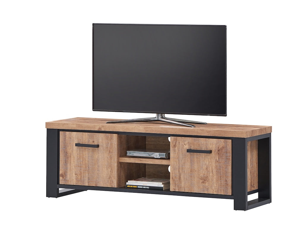 TYC - TV-Meubel 2D Osbert - Industrial Oak - 160x50x45cm