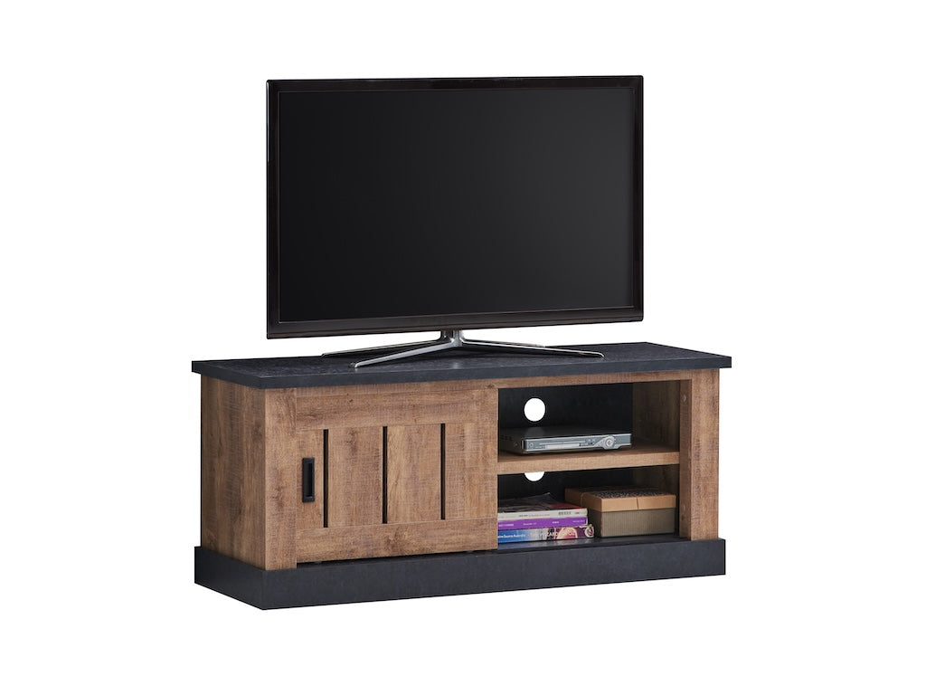 TYC - TV-Meubel 1D Omero  - Industrail Oak - 132x57x46cm
