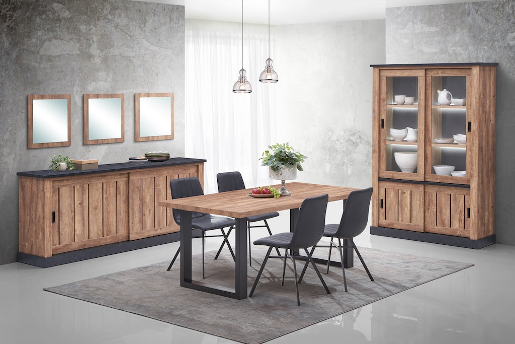 TYC - Salle à manger Orly II - Ensemble 3 pièces - Chêne industriel
