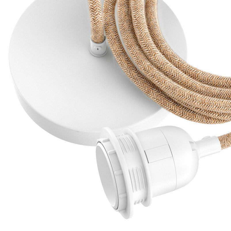 BB - Fitting Lampen Plafond - Natuurlook Wit - 1 fitting