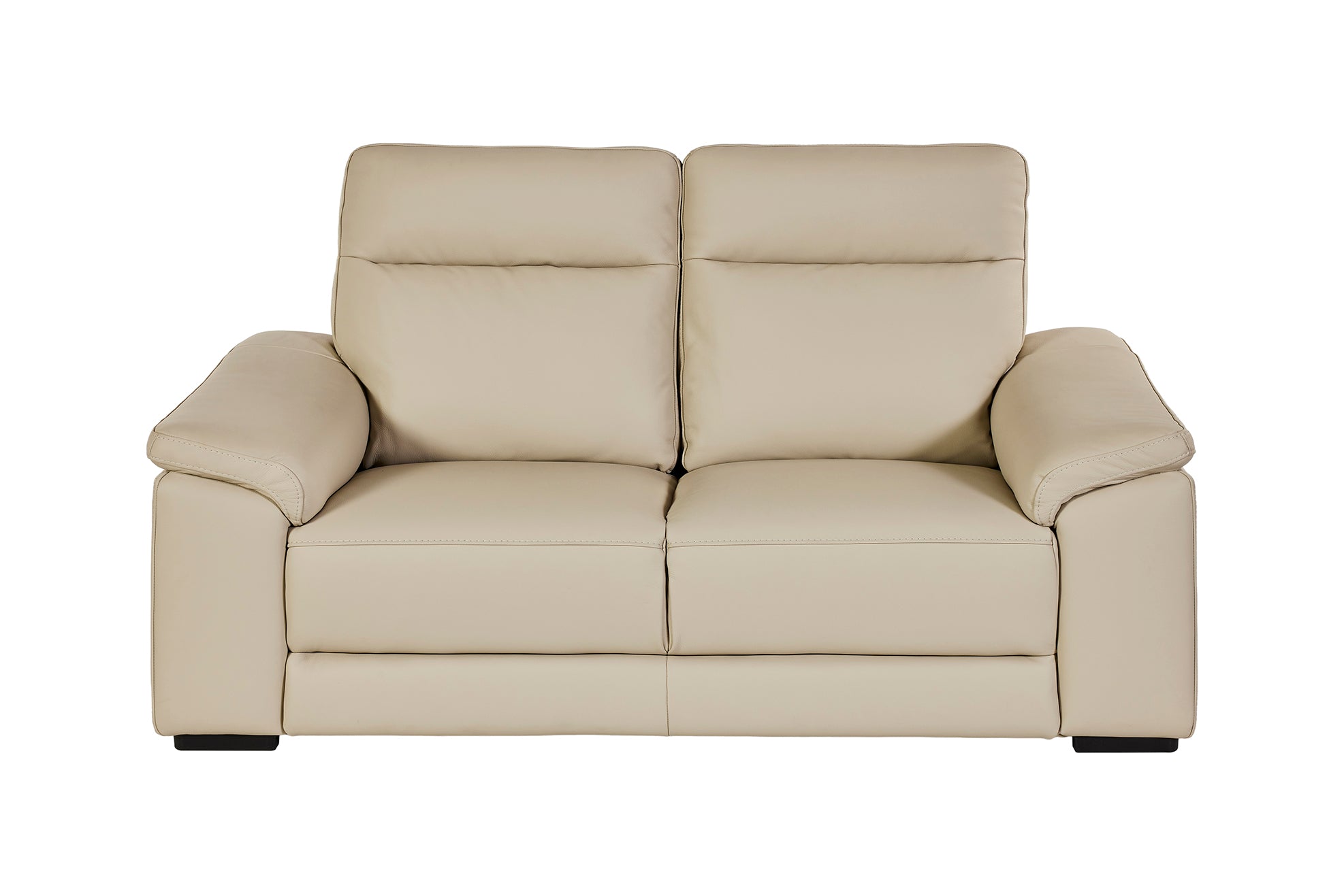 GBO - 2 zit vast Mirabel - Leder Taupe - 164x200cm