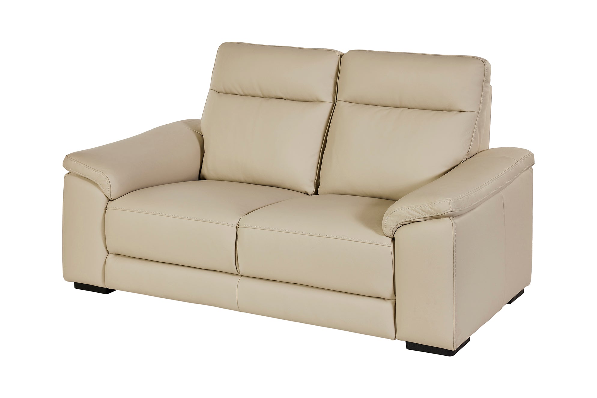 GBO - 2 zit vast Mirabel - Leder Taupe - 164x200cm