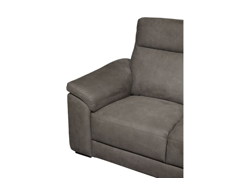 GBO - 2 zit vast Mirabel - Stof Grijs - 164x200cm