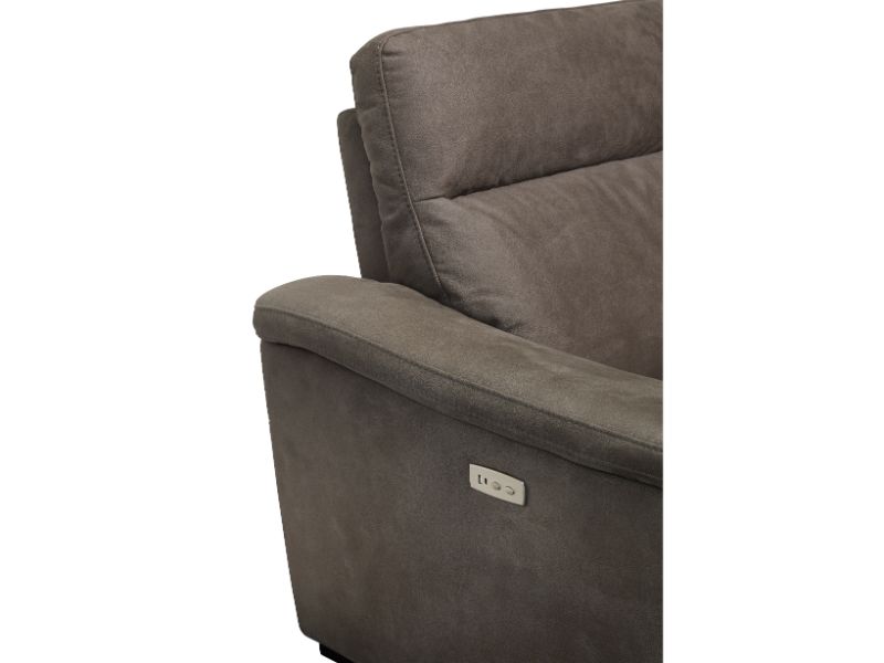 GBO - 2 zit vast Mirabel - Stof Grijs - 164x200cm