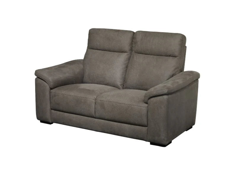 GBO - Relax 3 places électrique Mirabel - Tissu Gris - 200x102cm