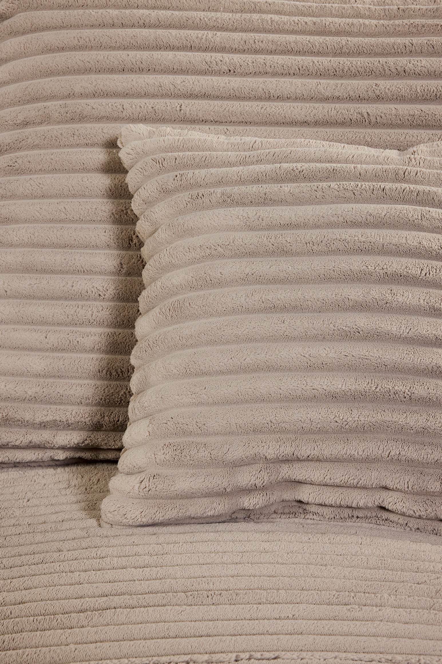 GBO - Hoeksalon 2L Nevada - Stof Taupe - 276x105x185cm