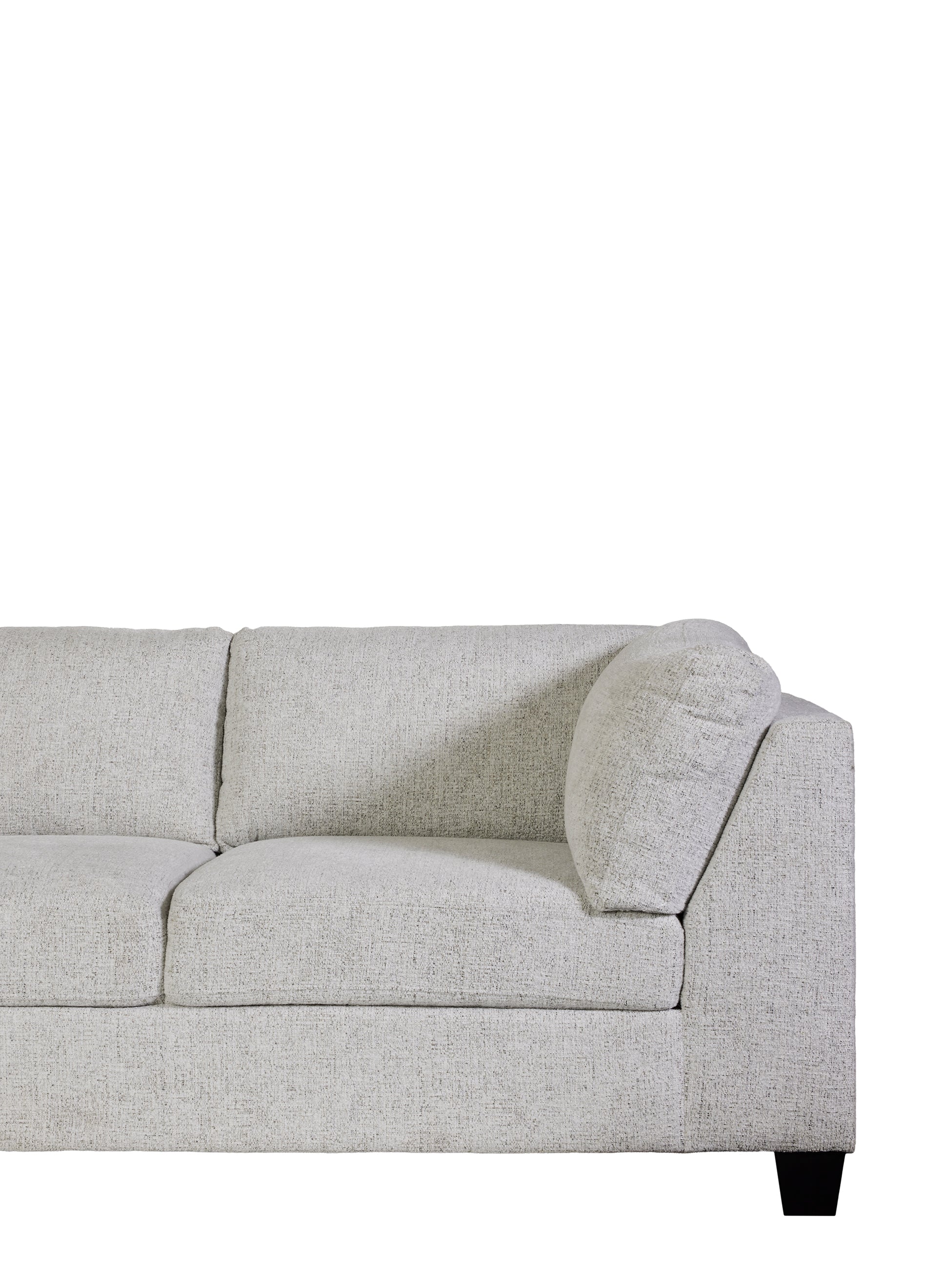 GBO - Hoeksalon Newcastle – Enter White - Links 3L - 305x86x205 cm