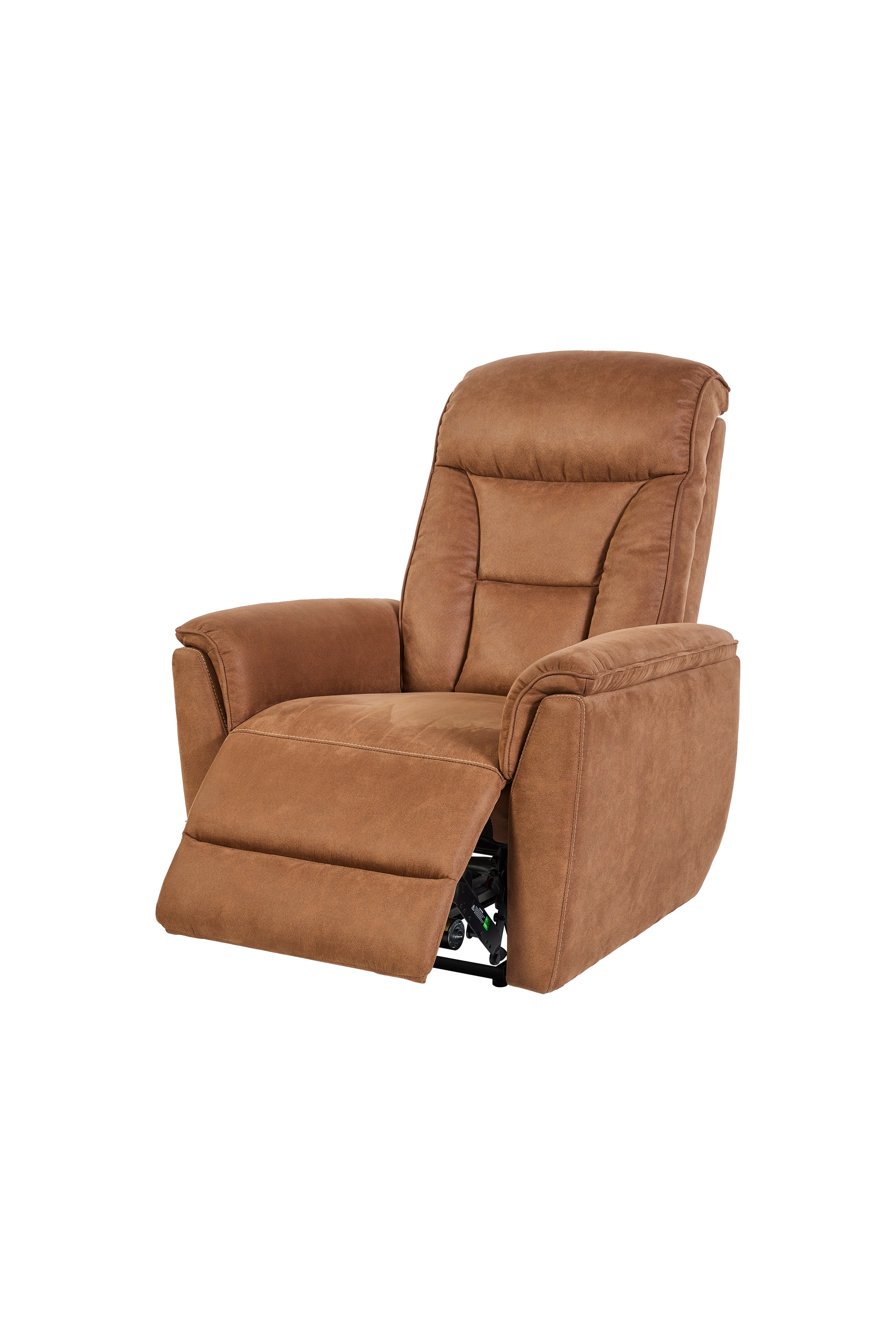 GBO - Relaxzetel Nikolai - Stof Cognac - 75x105x92cm