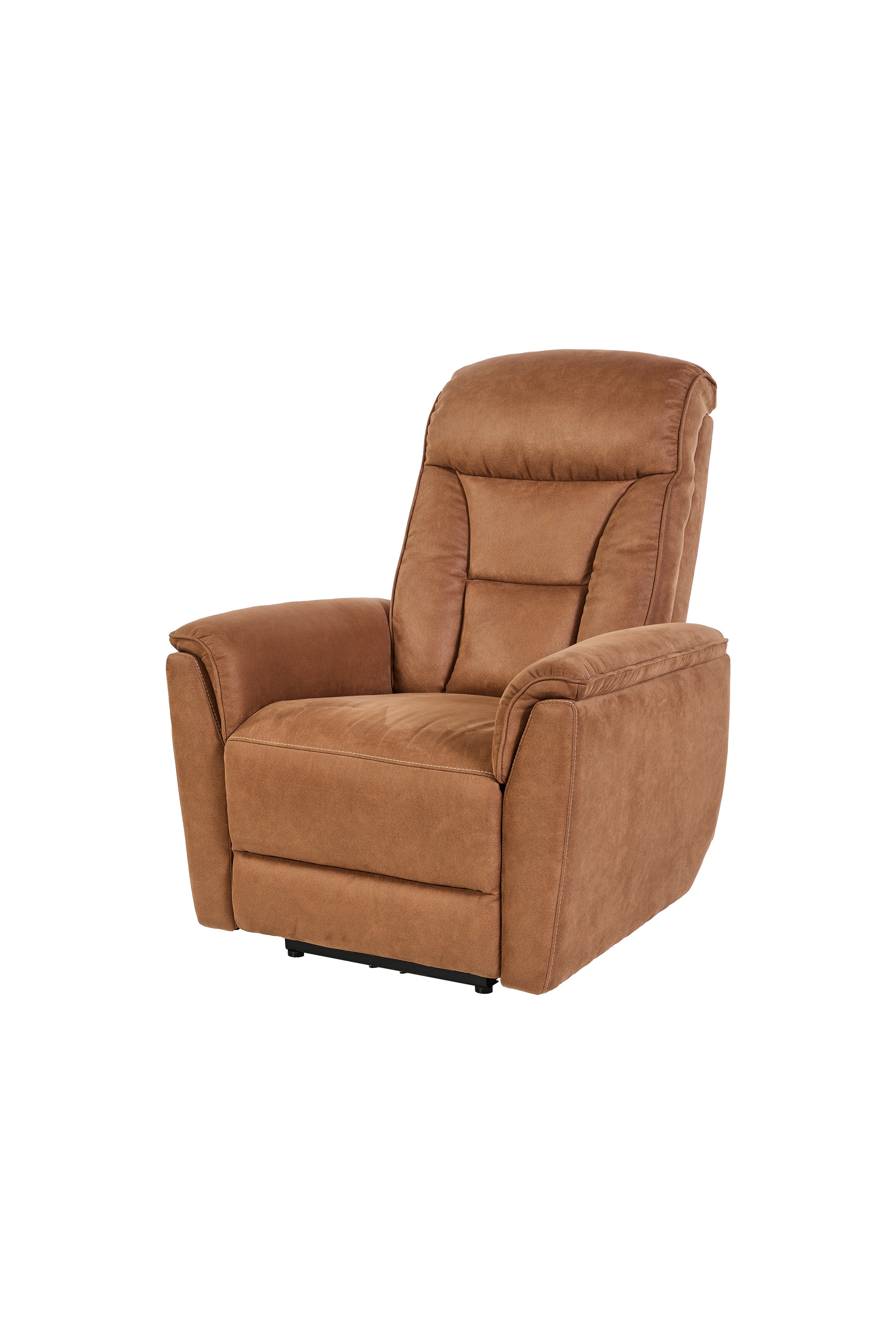 GBO - Relaxzetel Nikolai - Stof Cognac - 75x105x92cm