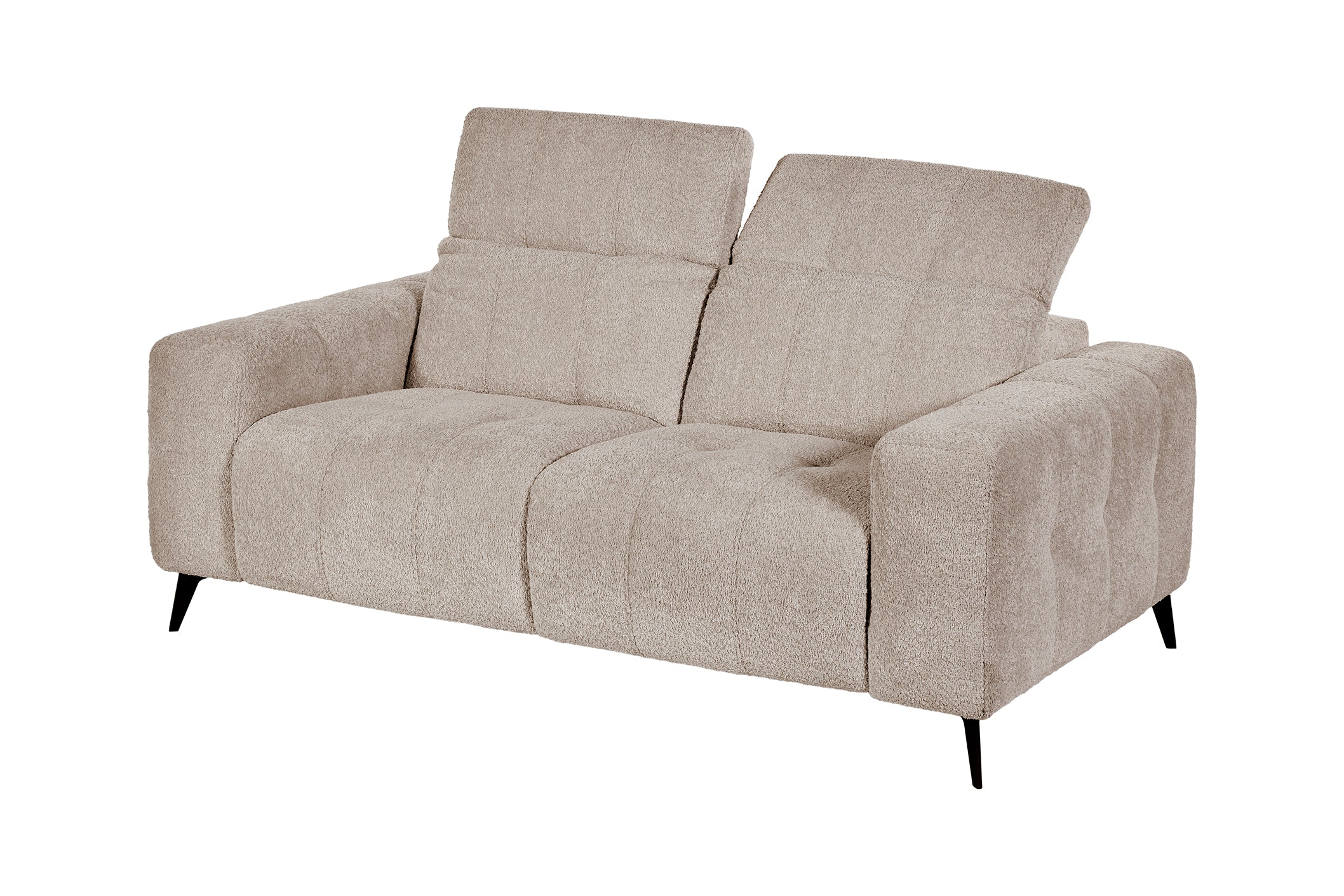 GBO - 2 places Fixe Oakland - Taupe - 178x81/102x109 cm