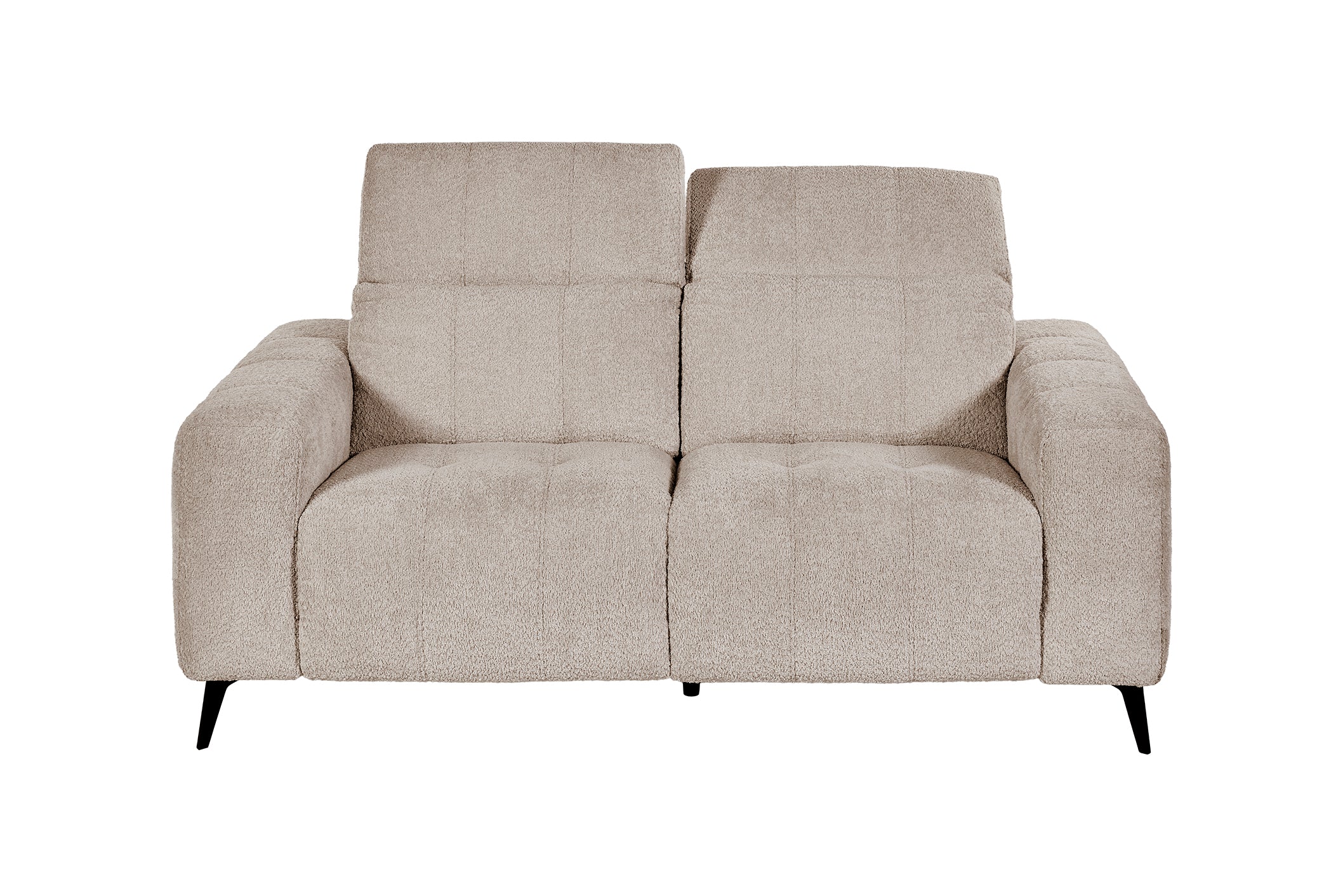 GBO - 2 places Fixe Oakland - Taupe - 178x81/102x109 cm