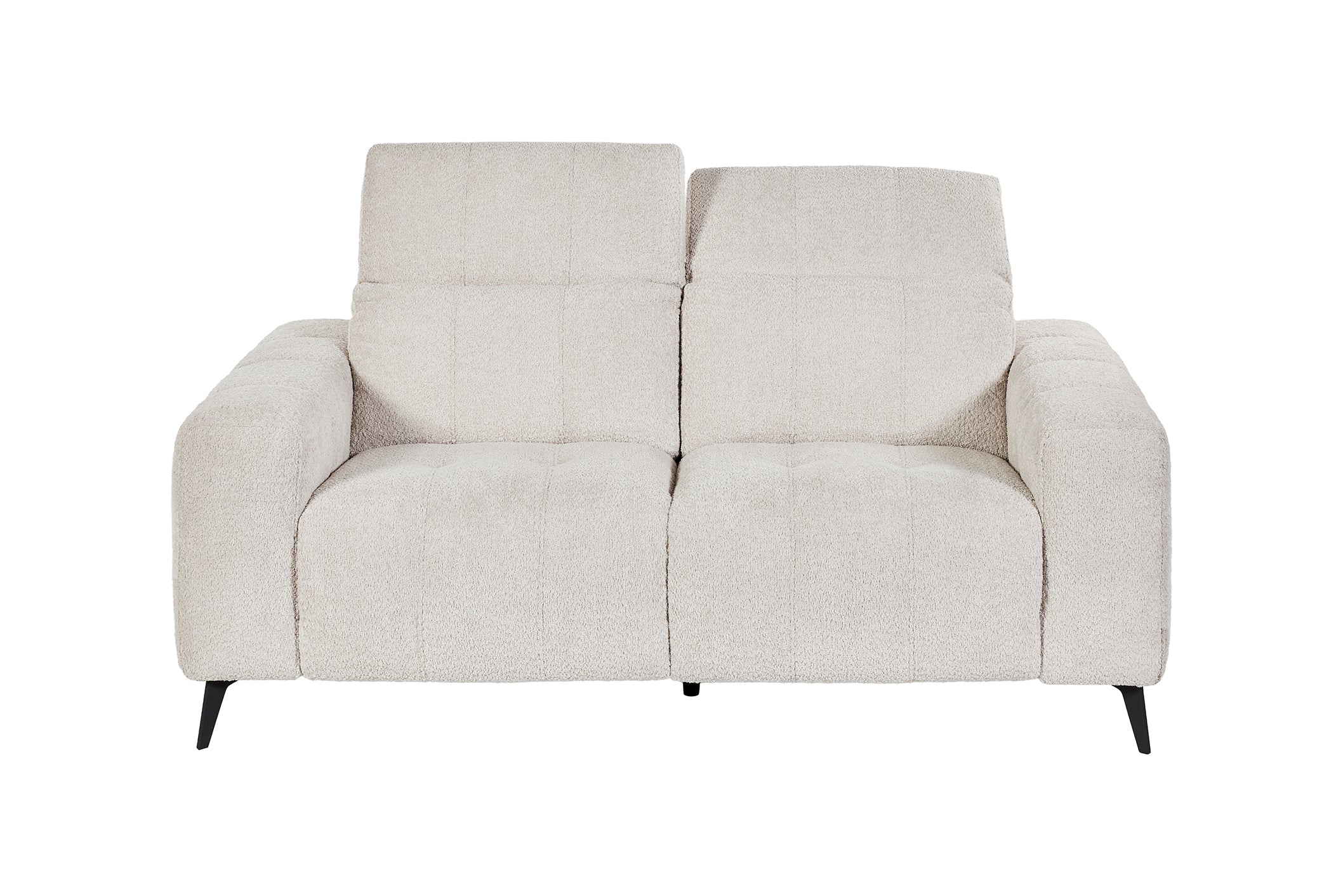 GBO - 2-Zit Vaste Oakland - Wit - 178x81/102x109 cm