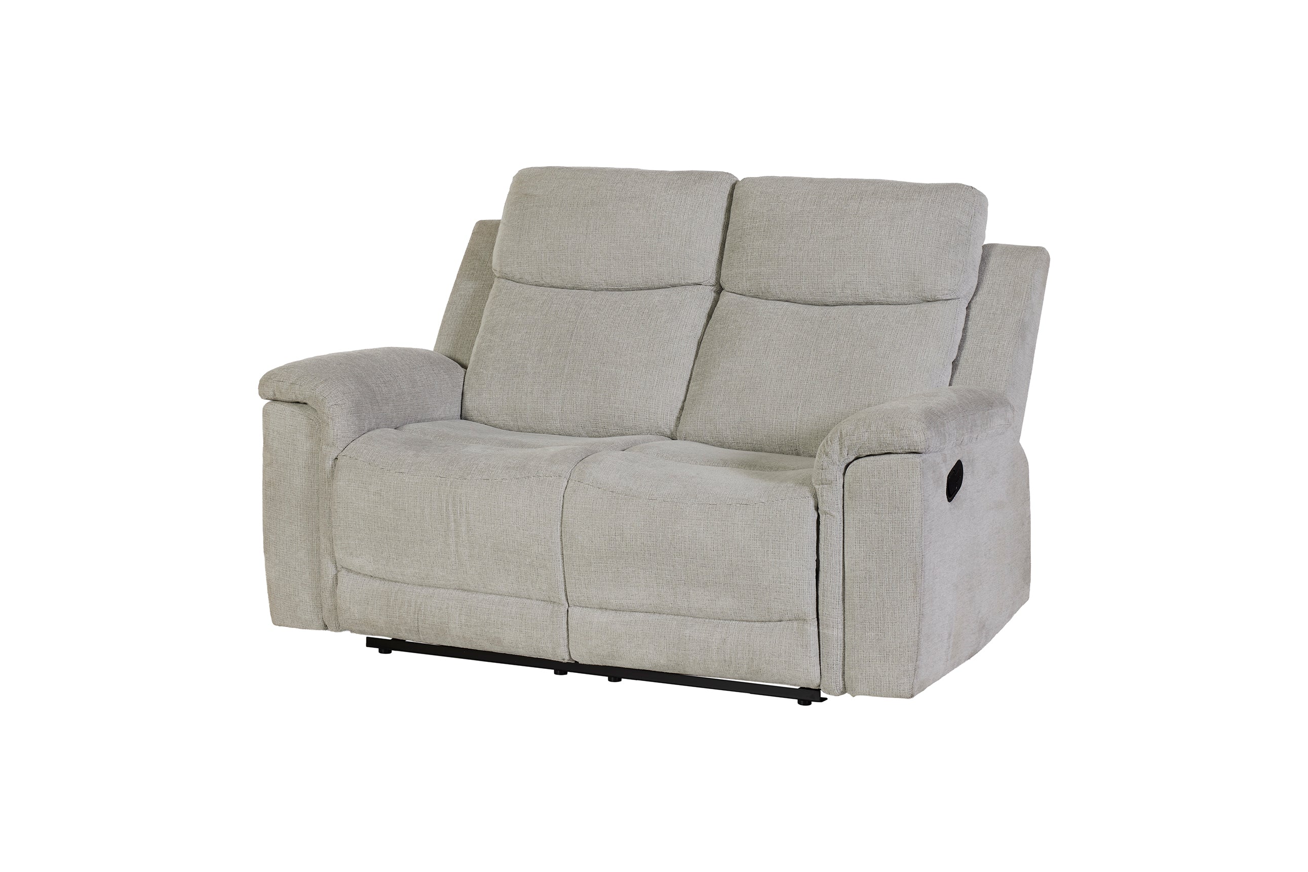 GBO - Relax 2 places Omaha - Gris clair - 160x105x100 cm