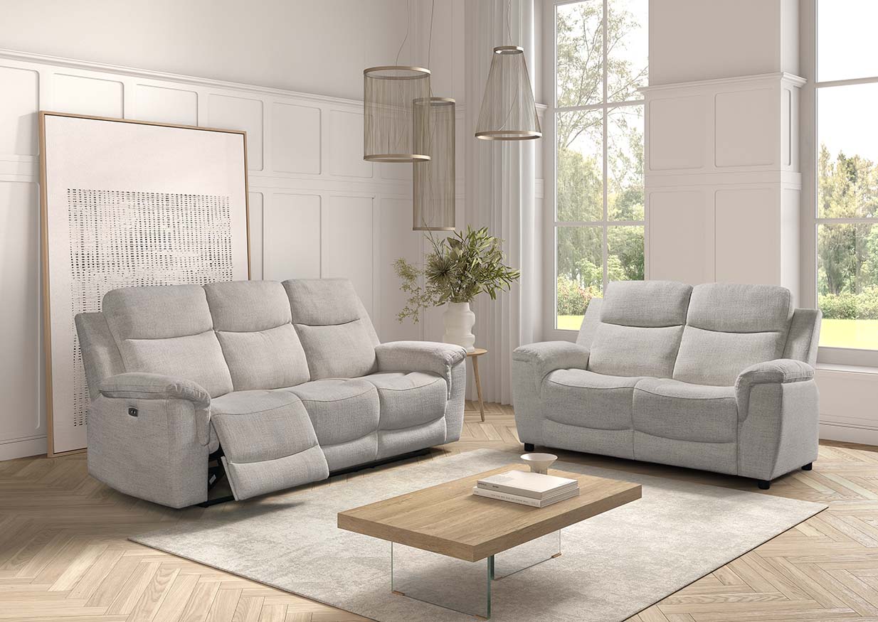 GBO - 3+2 Relax Orlanda - Stof Beige