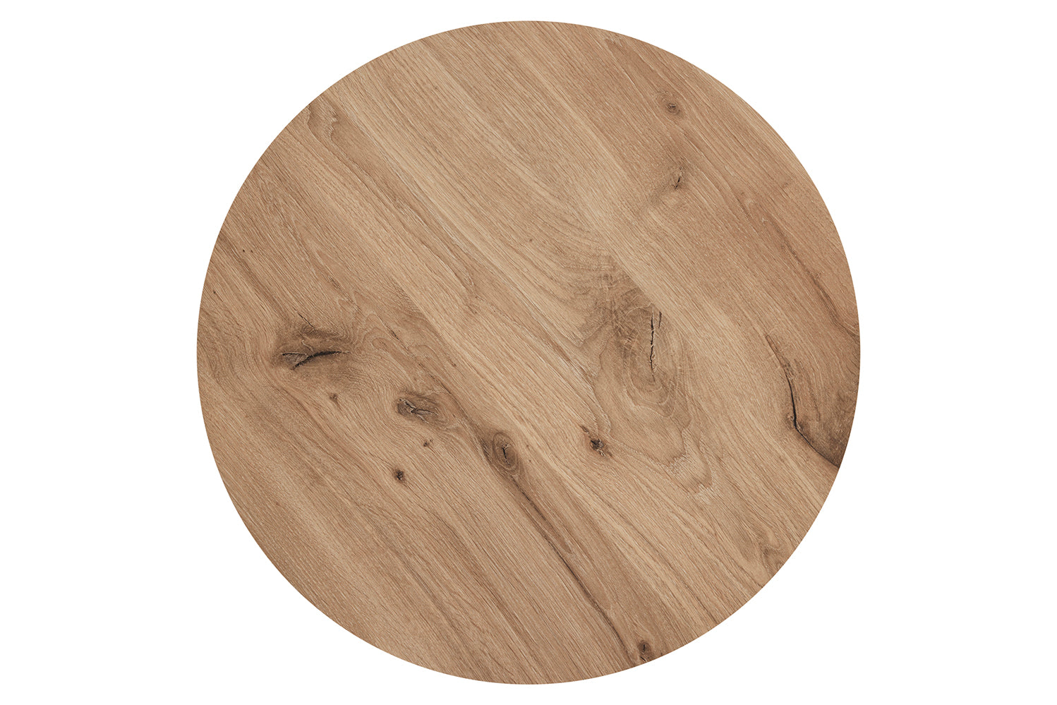 GBO - Bijzettafel SL2303 - Rond - Canyon oak  - 76 /56 x H 50 /43 cm