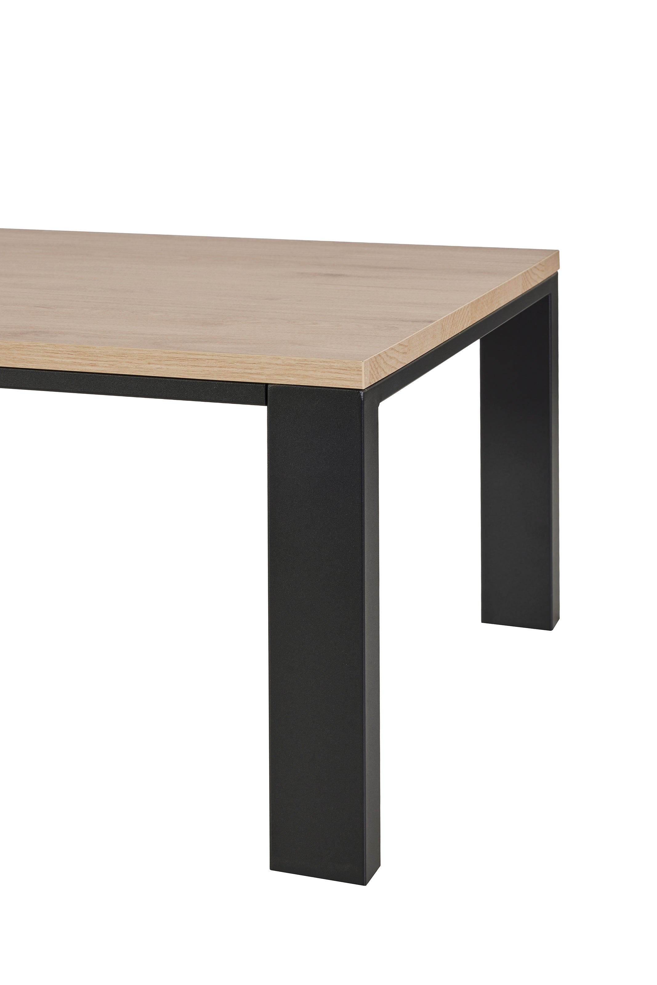 GBO - Table à manger extensible Troy - 180/230x95x76 cm - Chêne Beach