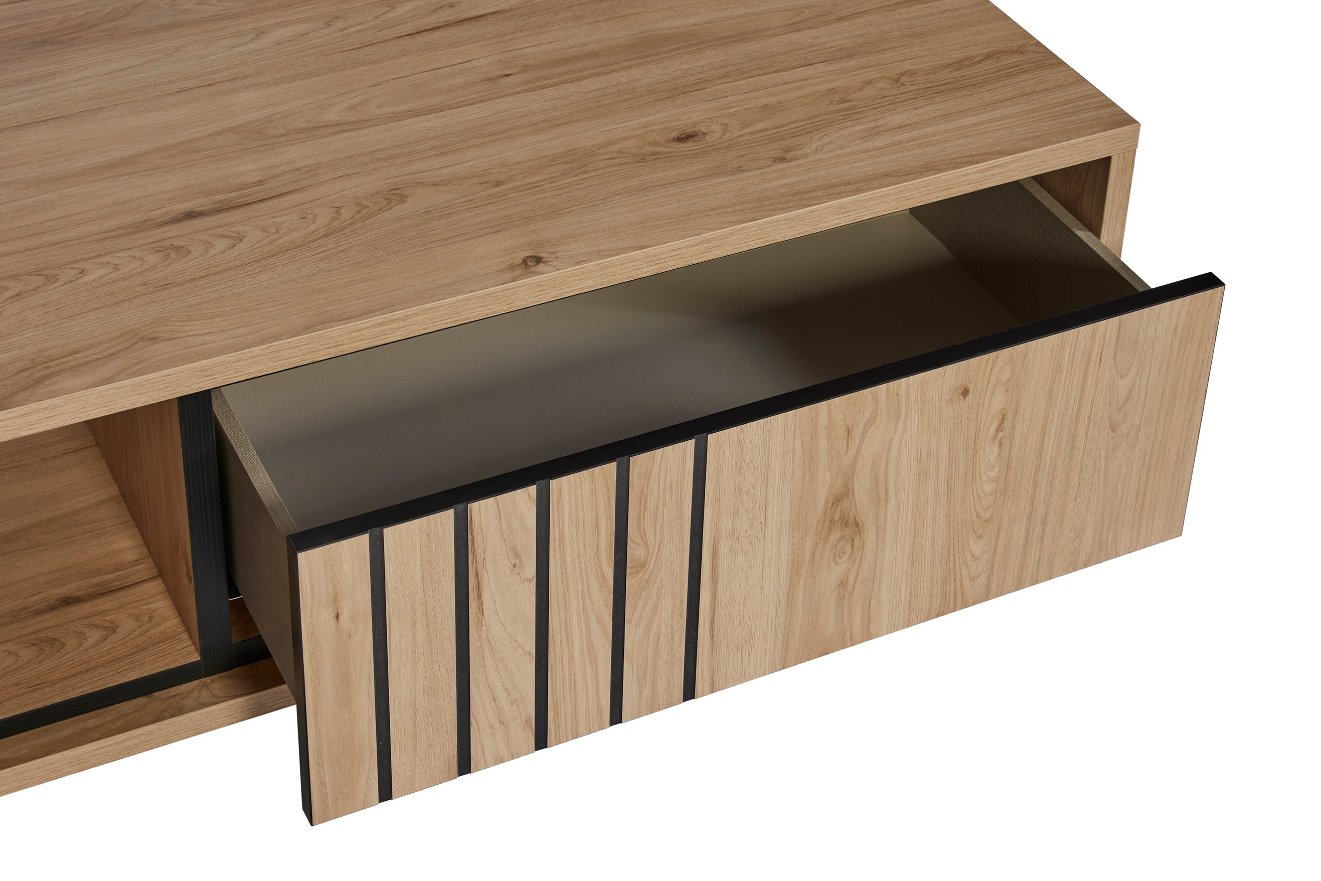 GBO - Salontafel Travis SL2401 – 125x42x65 cm – Castella/Nox