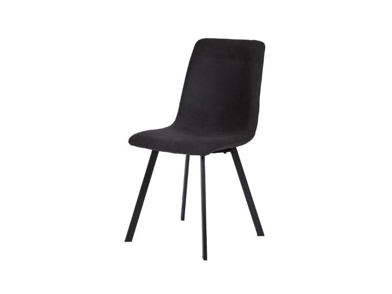GBO - Eetkamerstoel ST2307-4 - Stof - Donkergrijs - 43x43x46cm