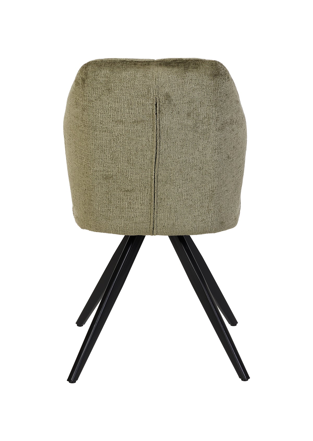 GBO - Chaise de salle à manger ST2319-2 - Tissu - Vert - 48x38x50 cm