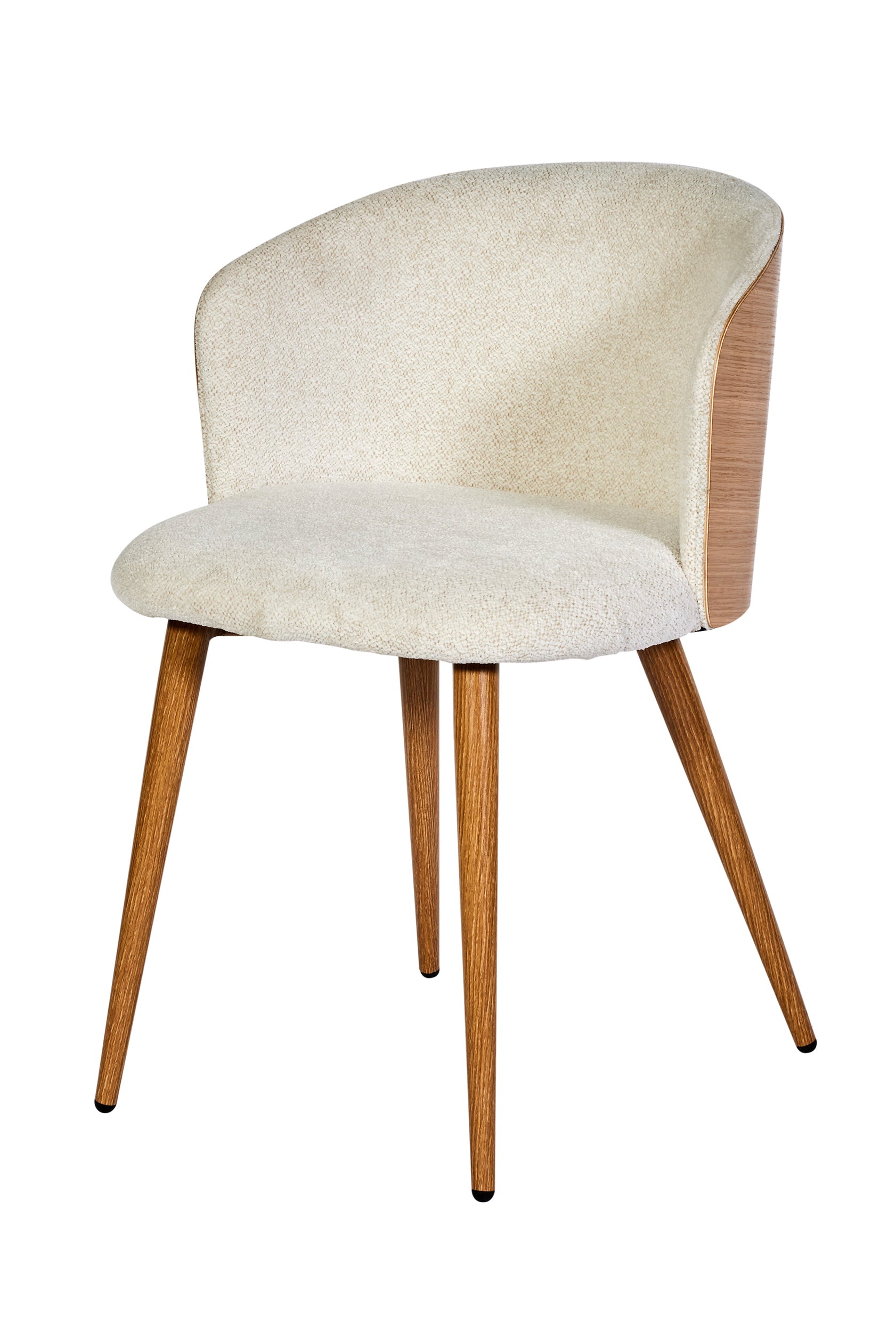 GBO - Eetkamerstoel ST2401 Stof - Wit