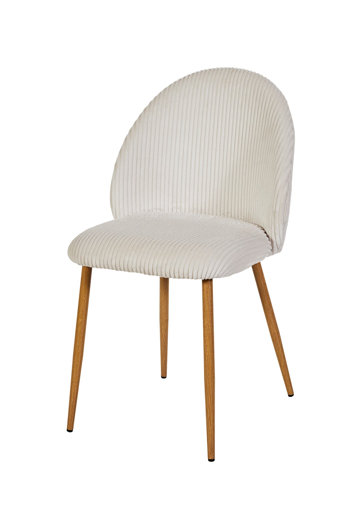 GBO - Eetkamerstoel ST2403 - Stof - Wit
