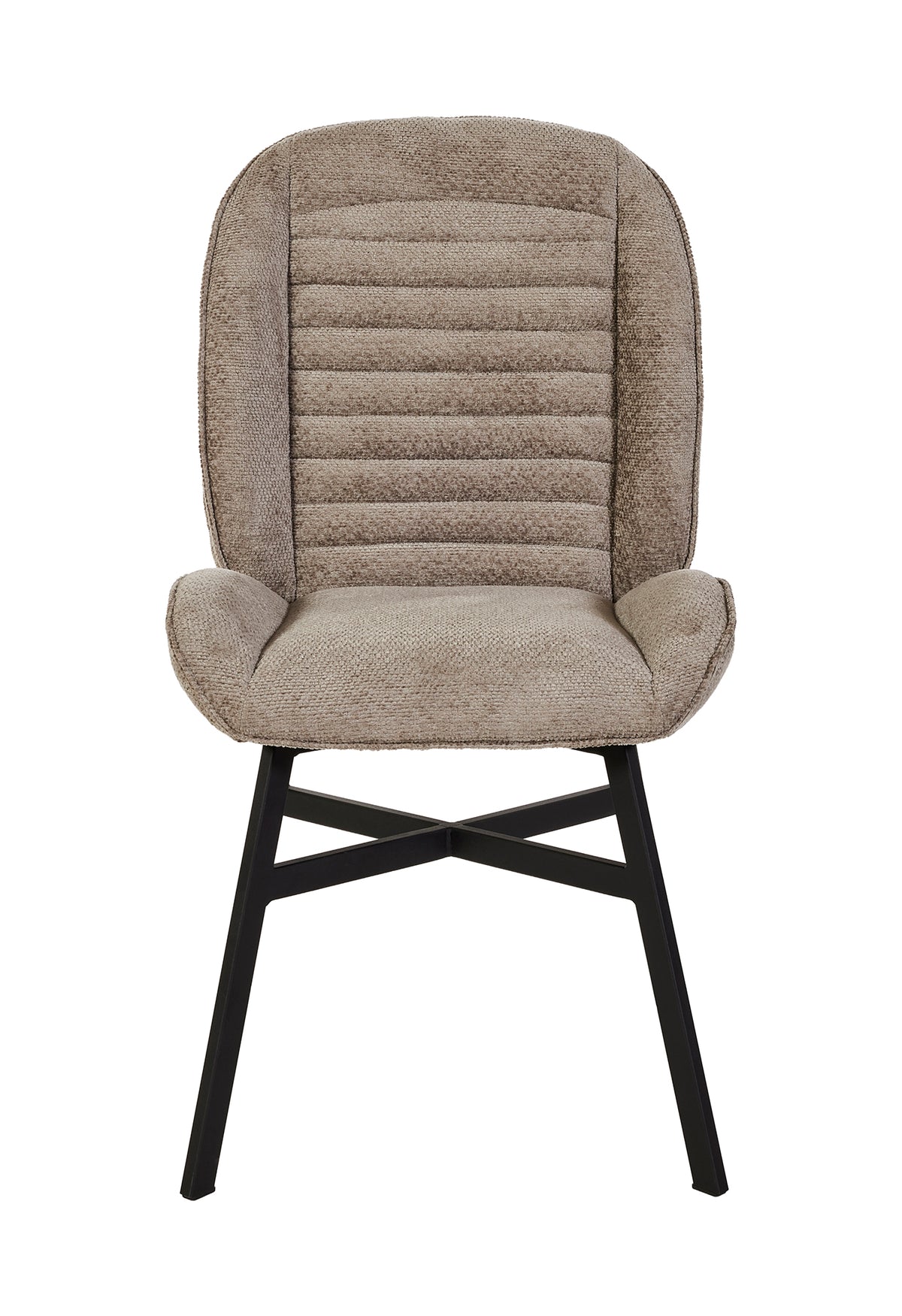 GBO - Eetkamerstoel ST2407 - Stof - Taupe