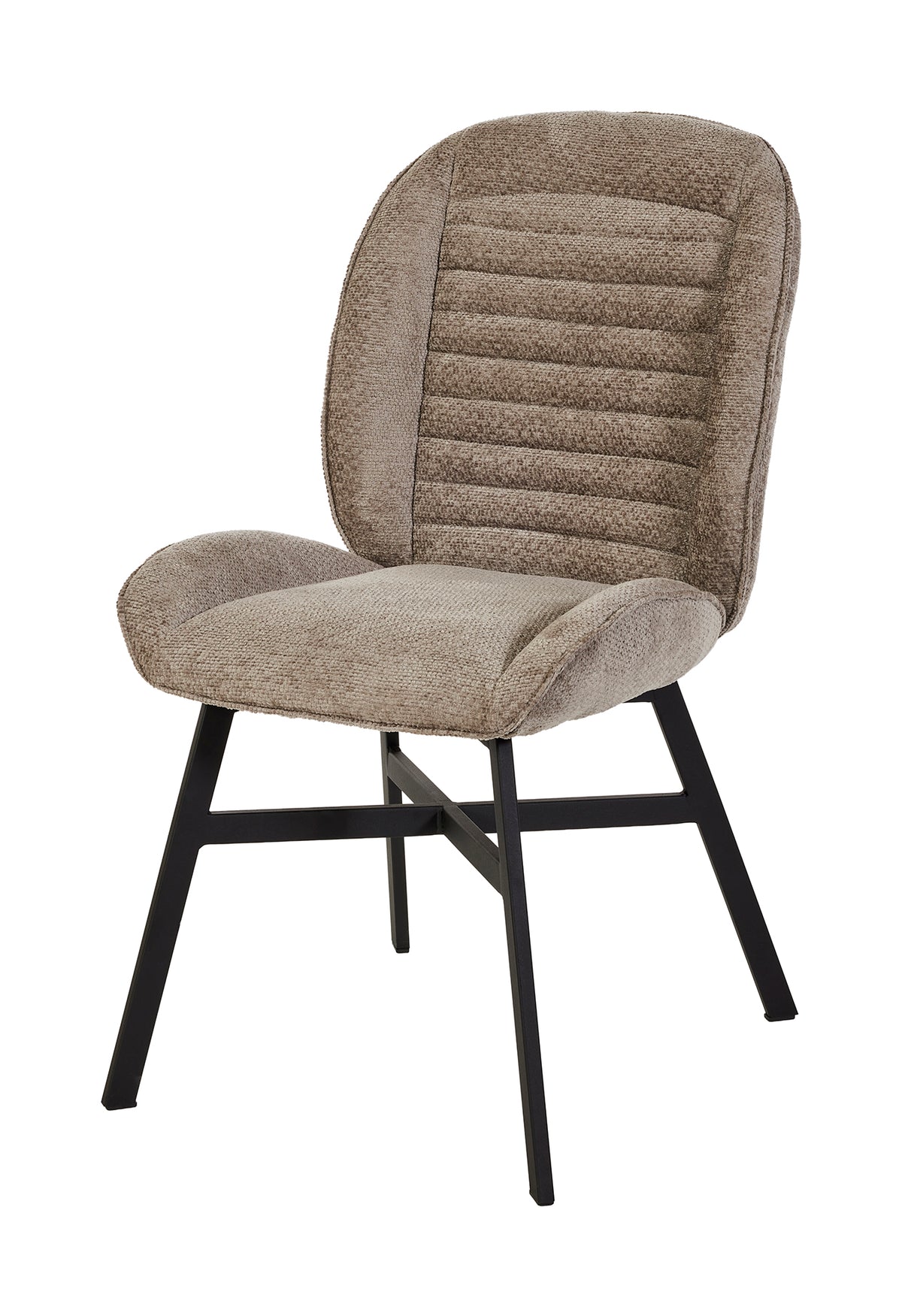 GBO - Eetkamerstoel ST2407 - Stof - Taupe