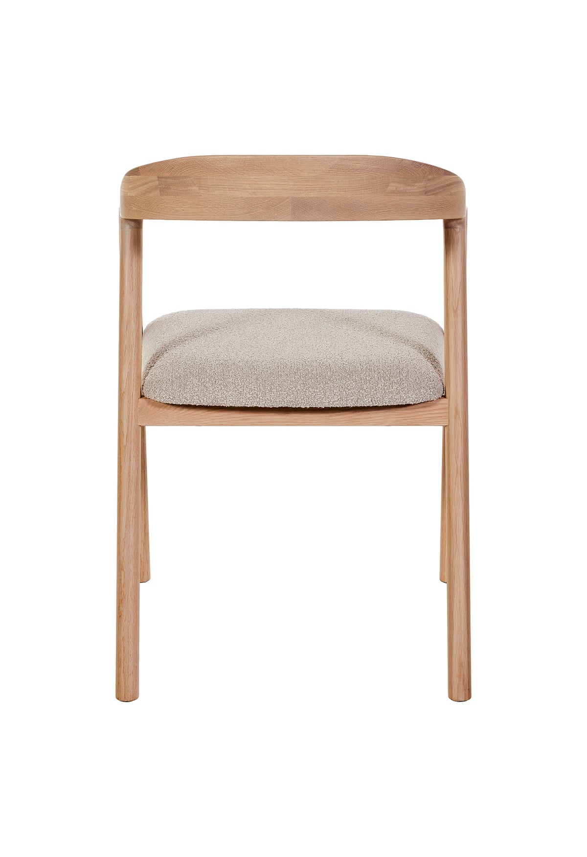 GBO - Chaise de salle à manger Bone ST2410 - Beige/Chêne clair