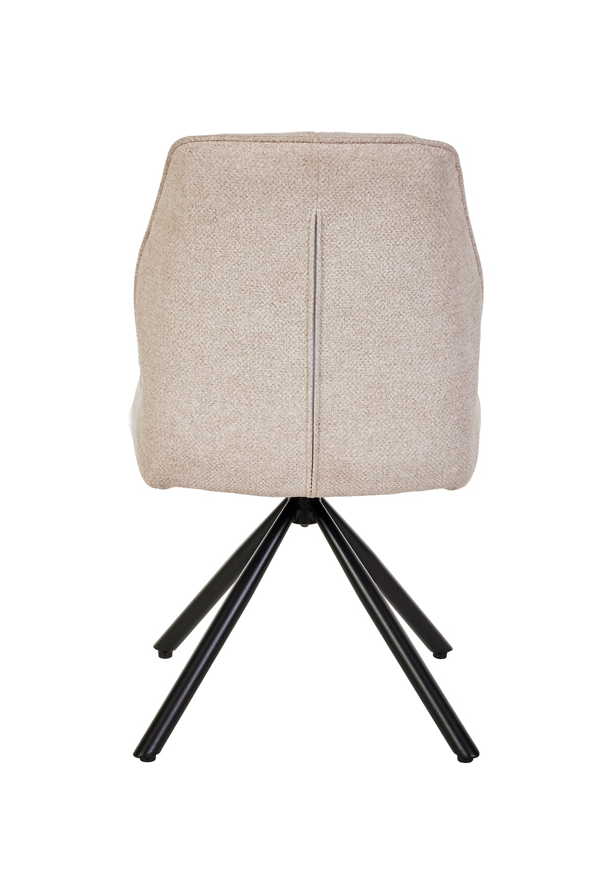 GBO - Chaise de salle à manger ST2411 - Tissu - Beige