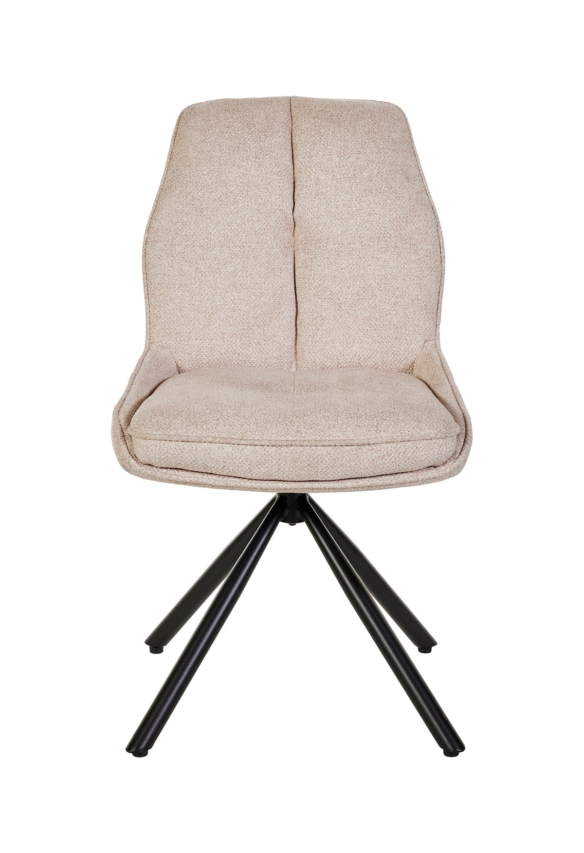 GBO - Chaise de salle à manger ST2411 - Tissu - Beige