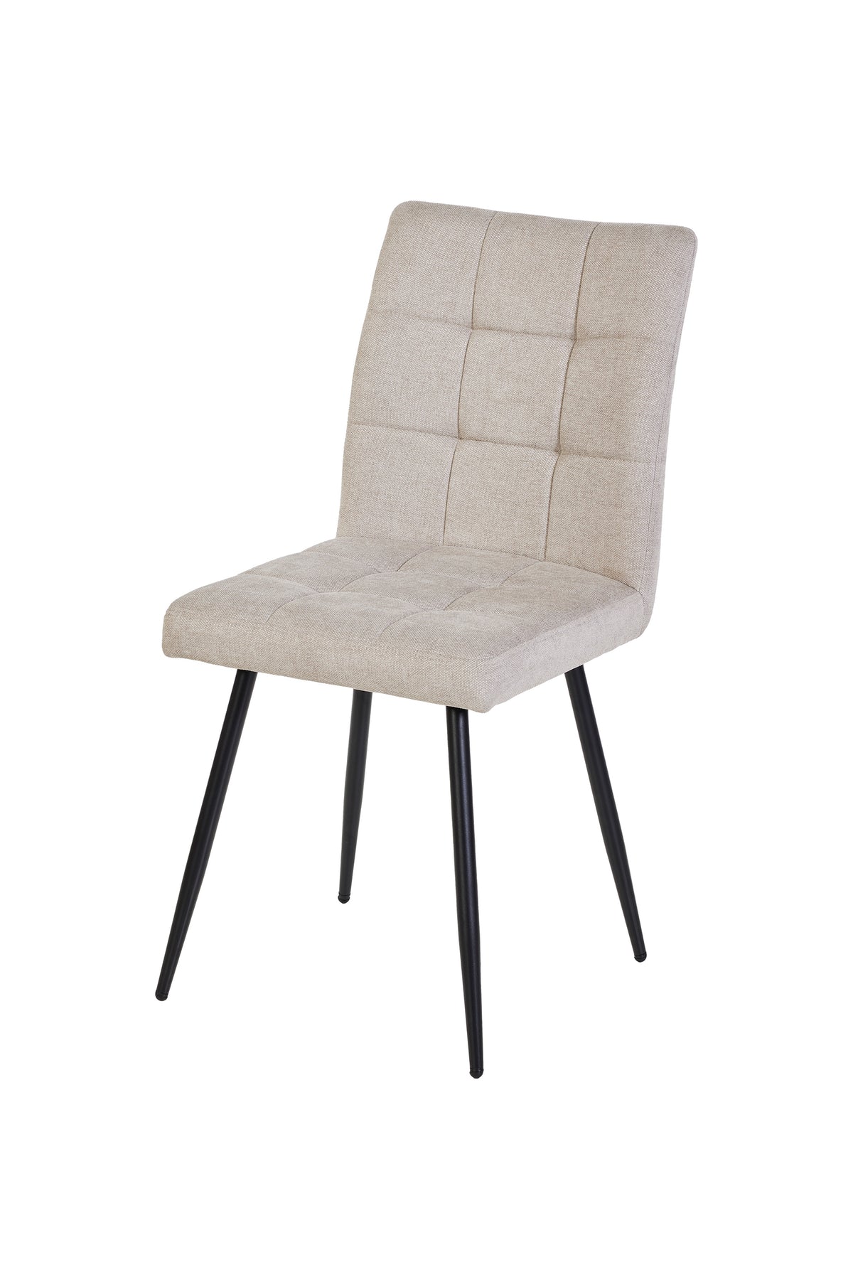 GBO - Chaise de salle à manger ST2415 - Tissu - Marron clair