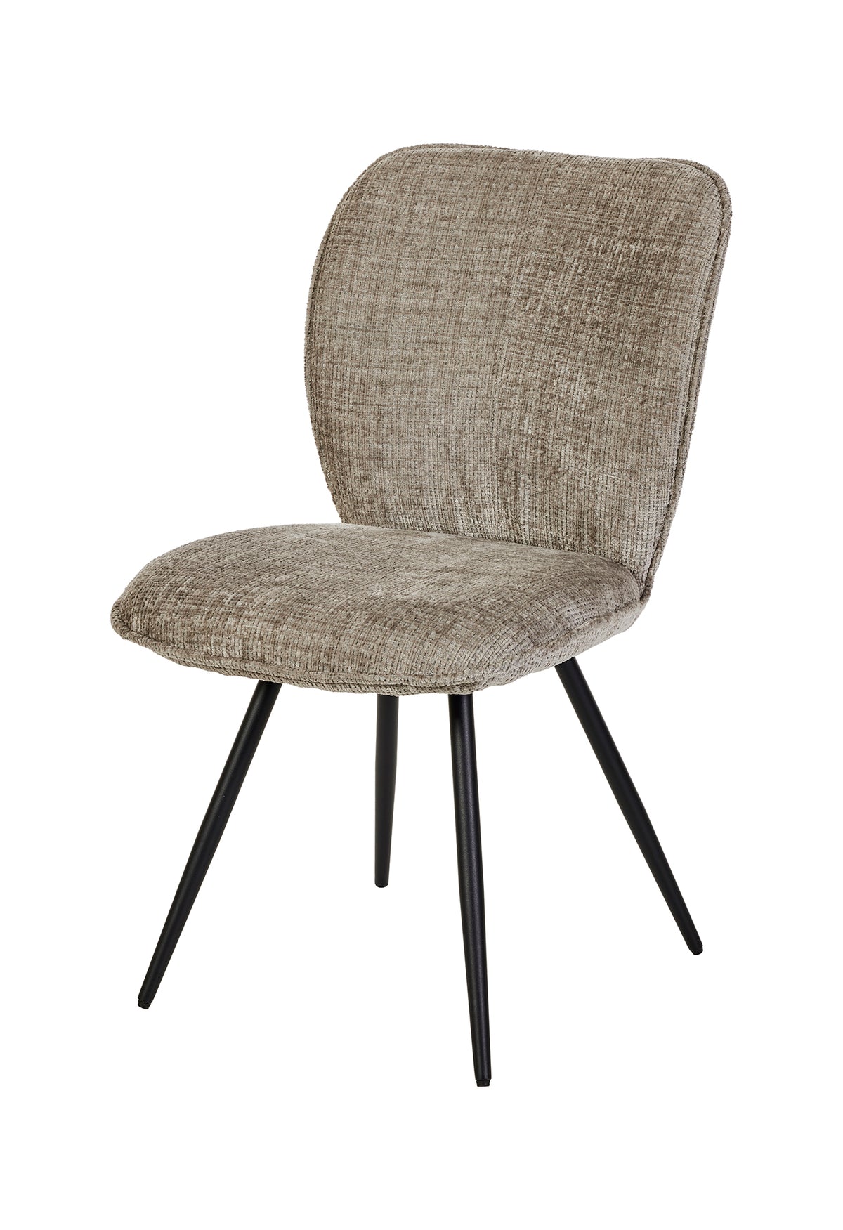 GBO - Chaise de salle à manger ST2417 - Tissu - Beige