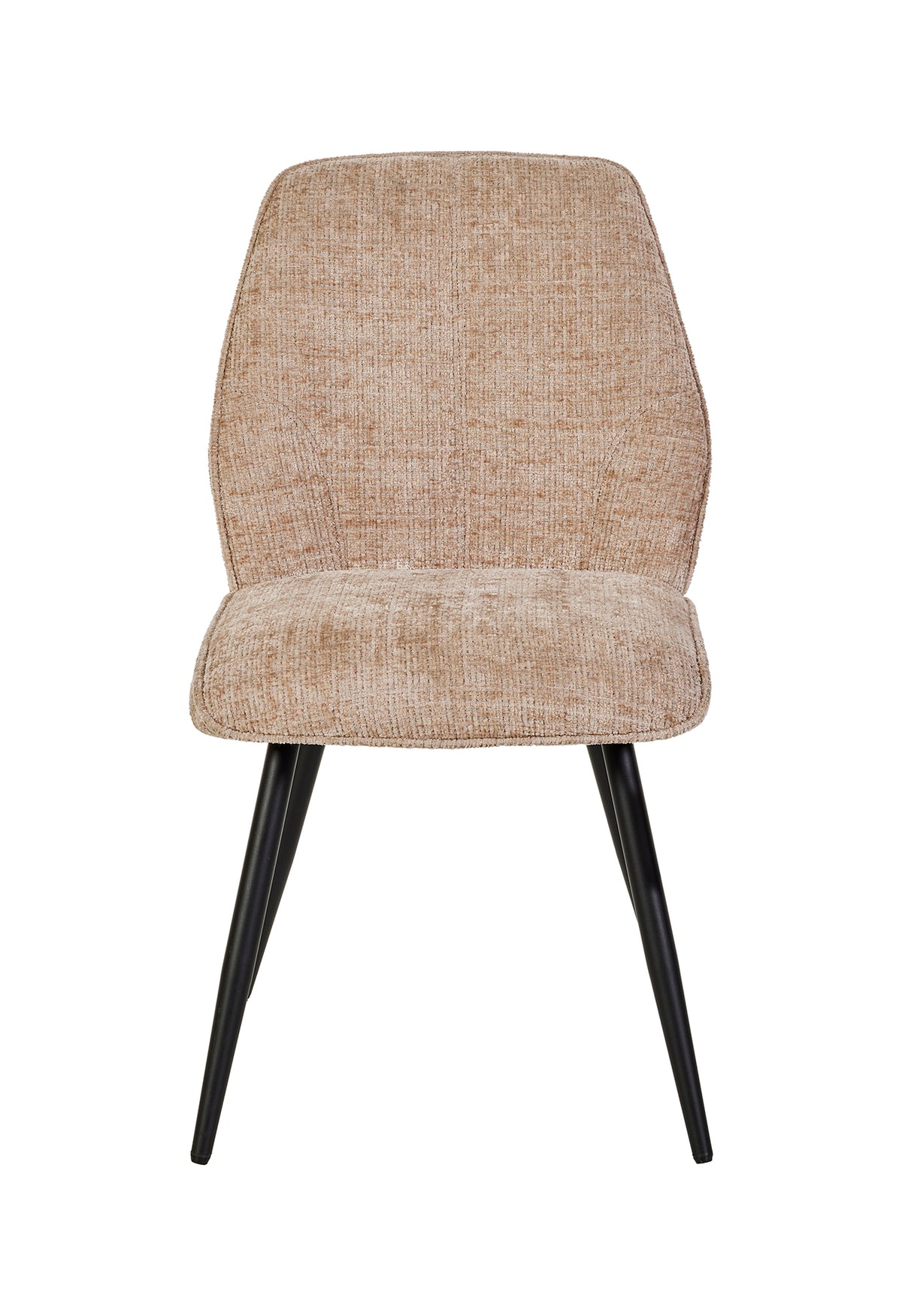 GBO - Chaise de salle à manger ST2418 - Tissu - Beige