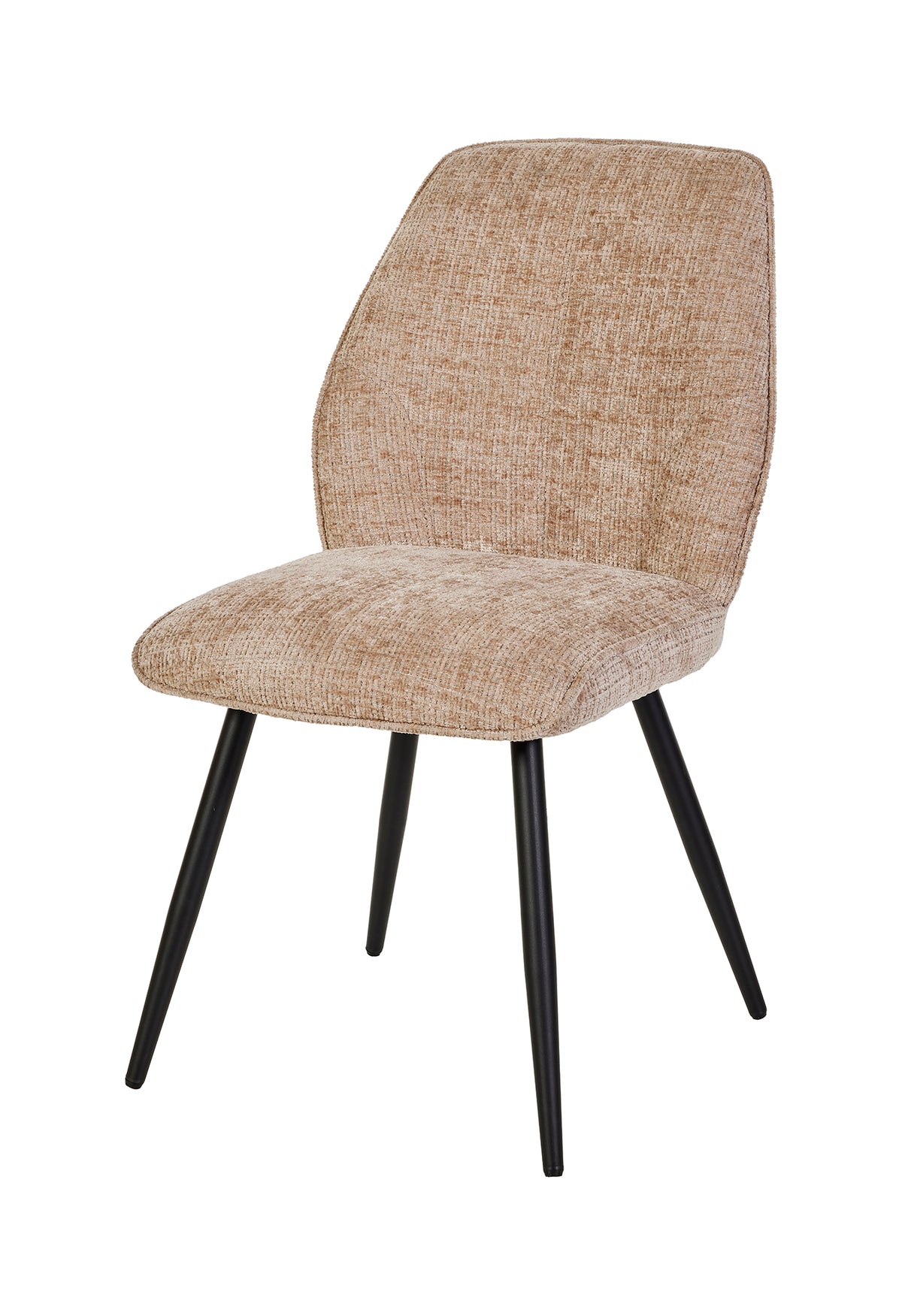 GBO - Chaise de salle à manger ST2418 - Tissu - Beige