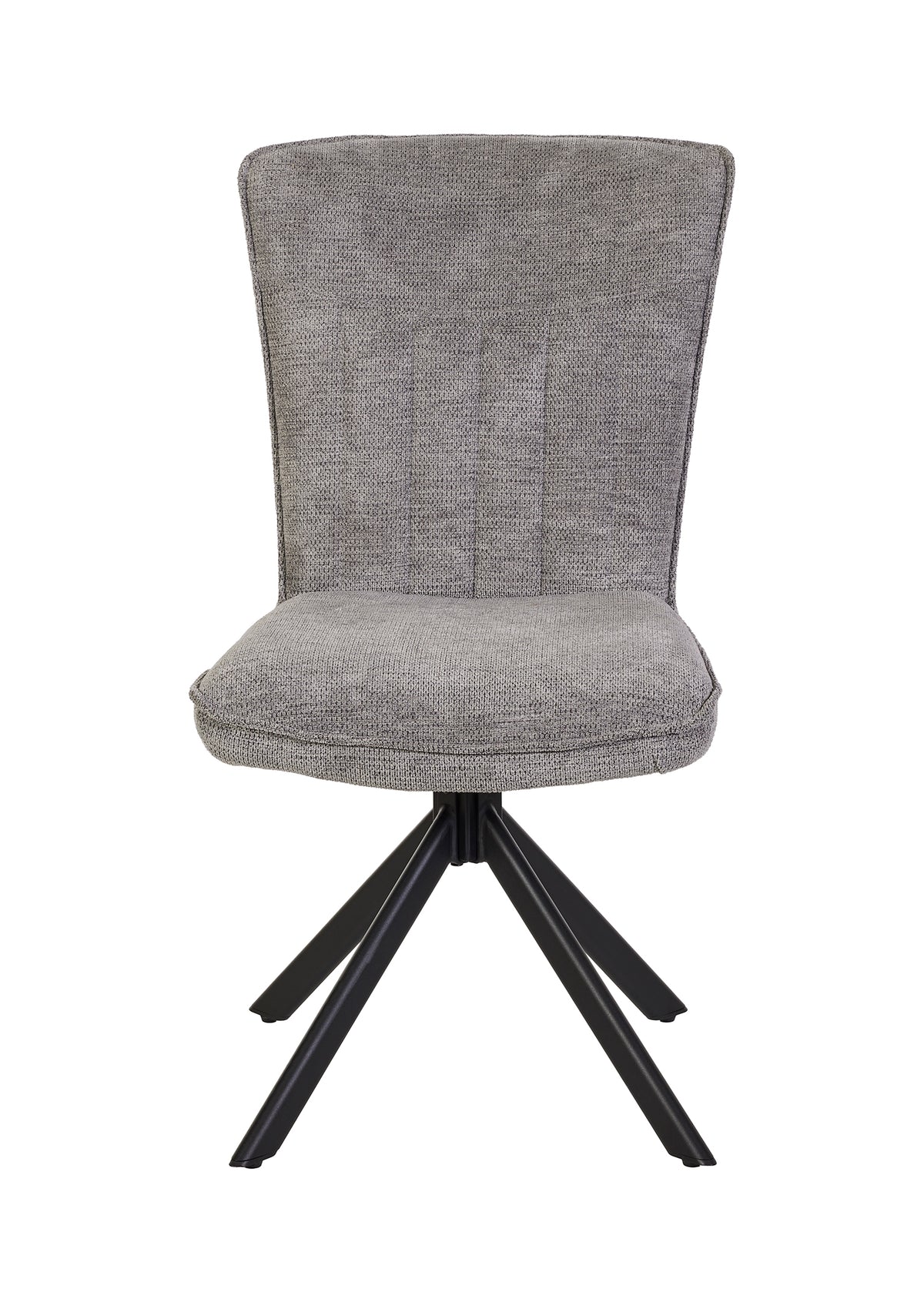 GBO - Chaise de salle à manger ST2504 - Tissu - Gris