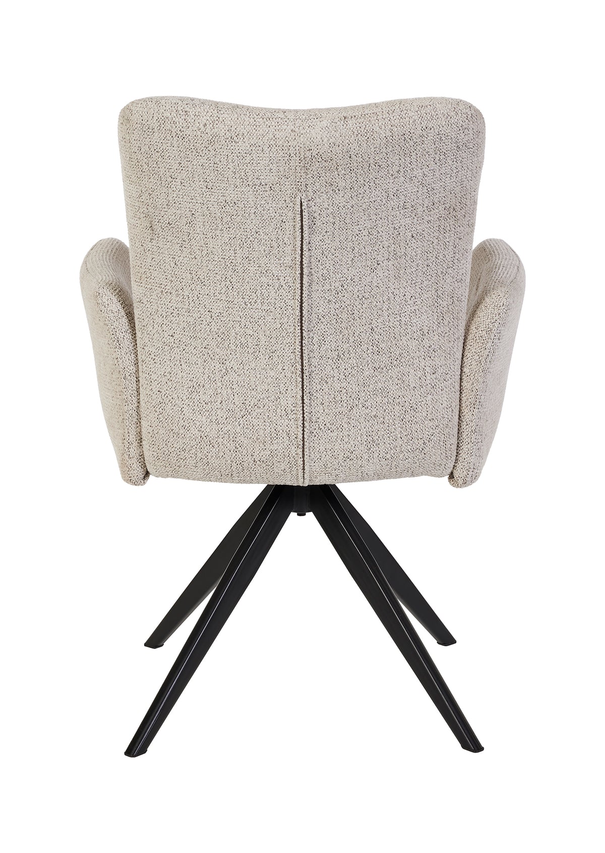 GBO - Chaise de salle à manger ST2508 - Tissu - Beige
