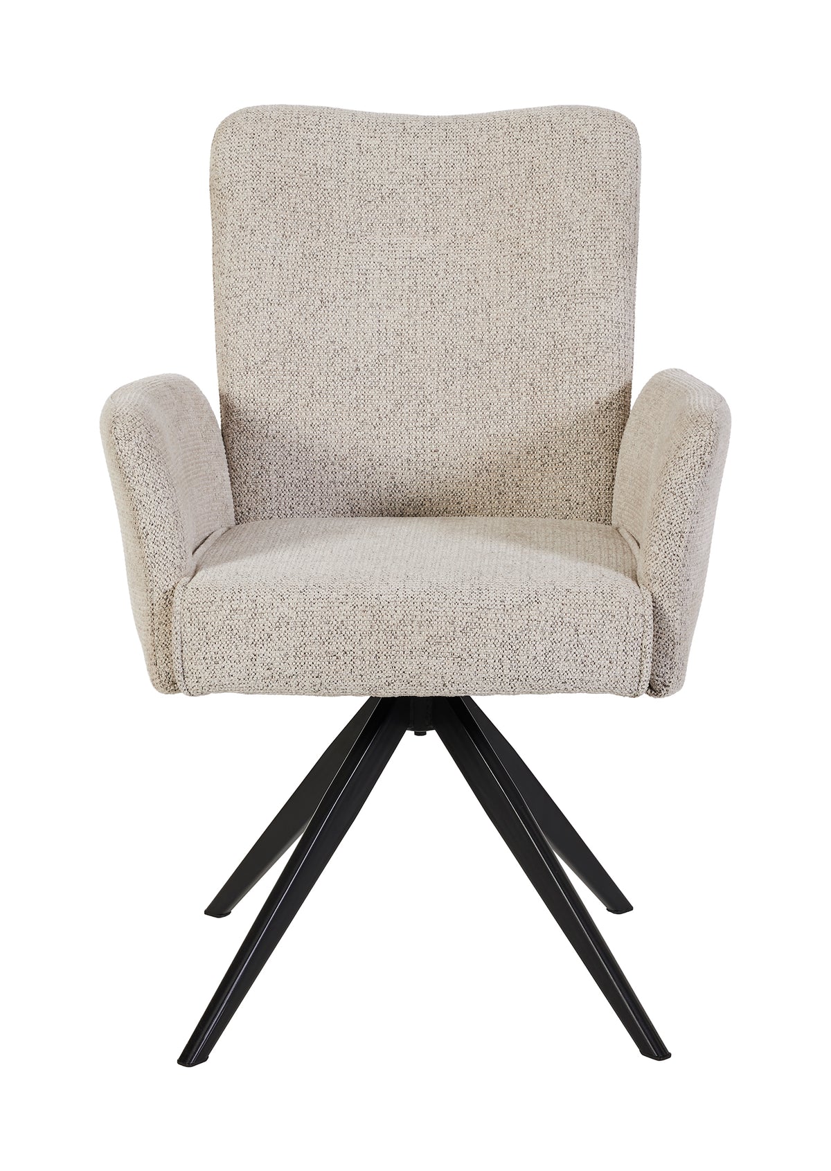 GBO - Chaise de salle à manger ST2508 - Tissu - Beige